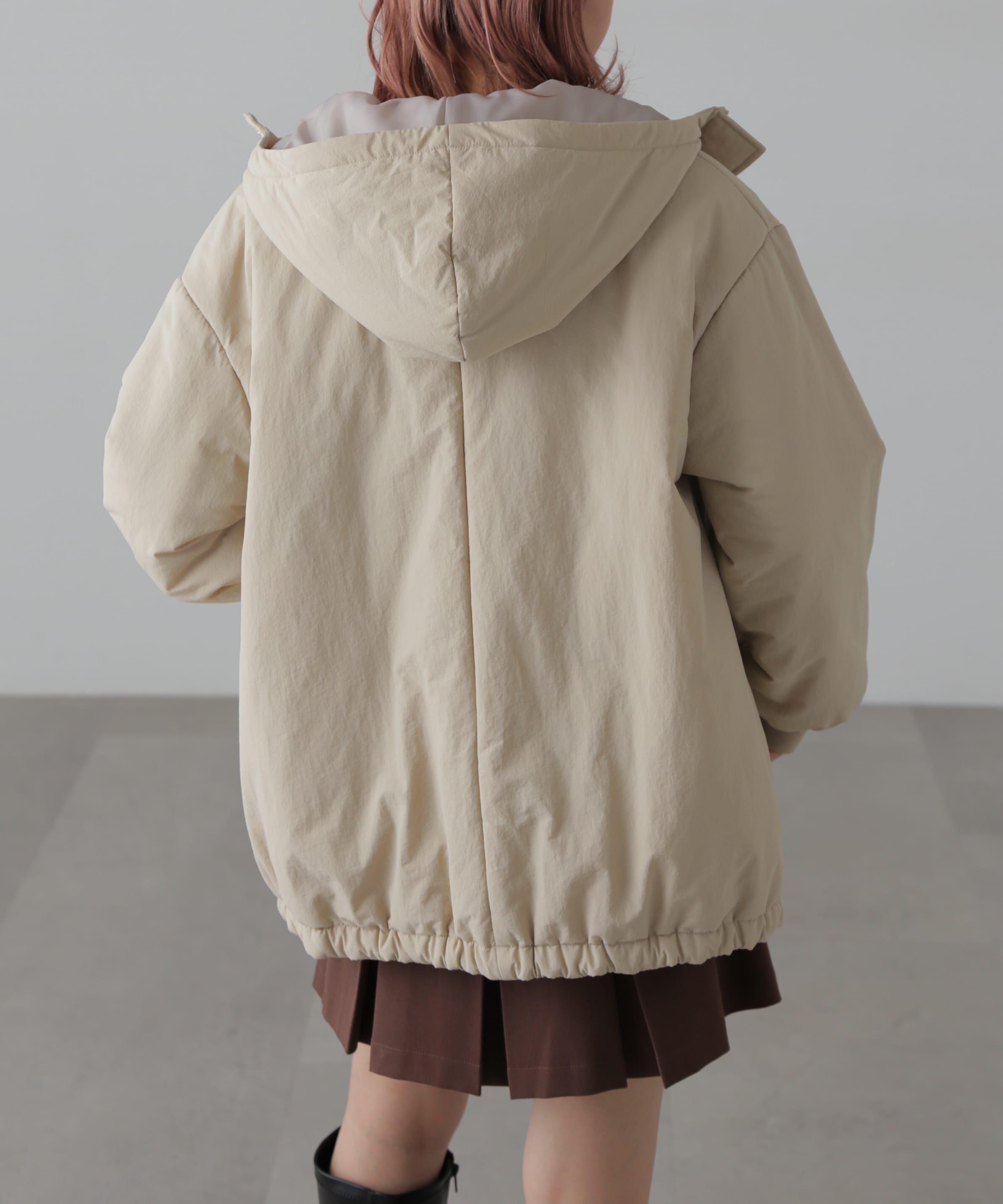  「ミドル丈中綿ブルゾン」|ブルゾン・スタジャン|