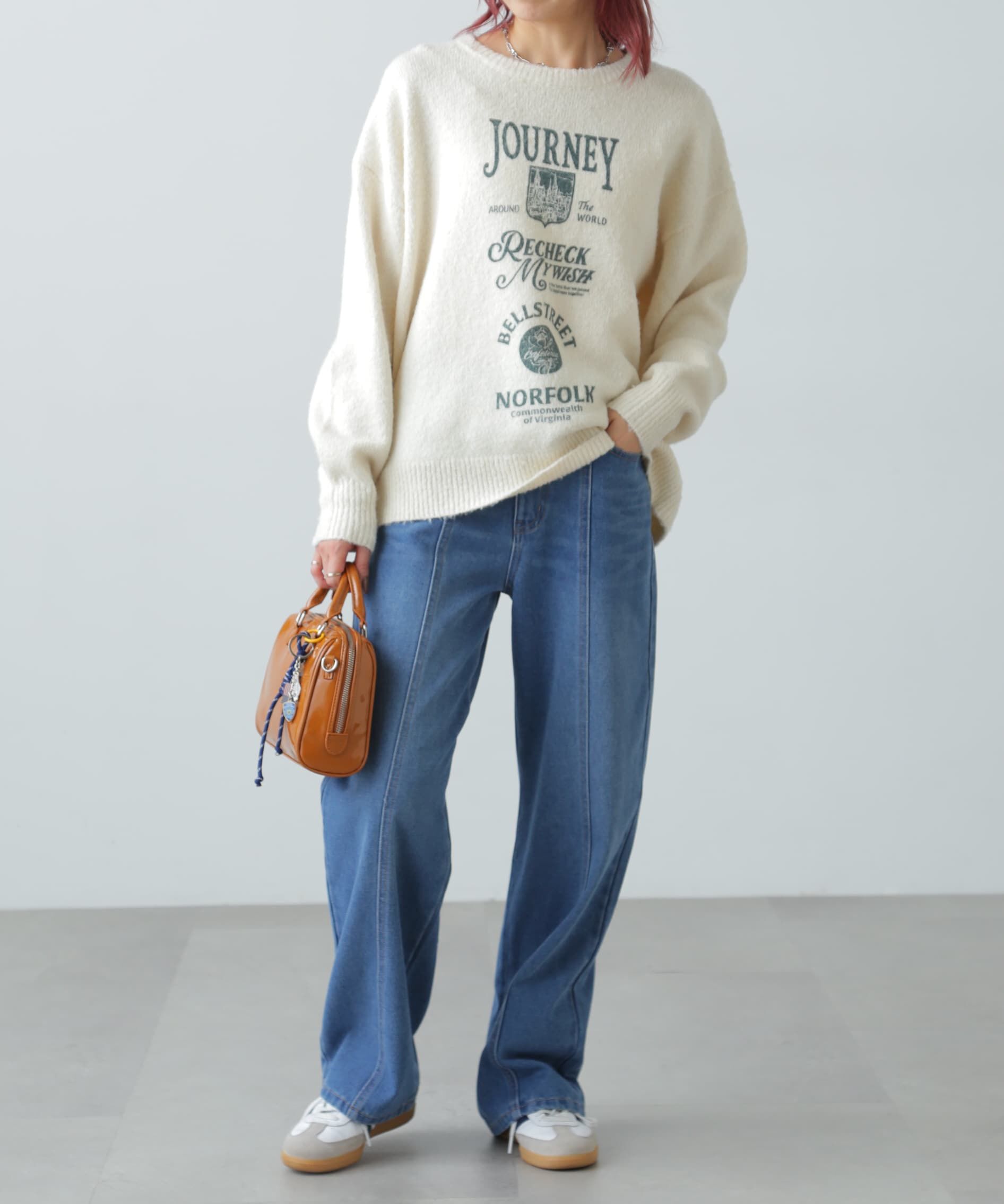  「センターシームストレートデニム」|その他|