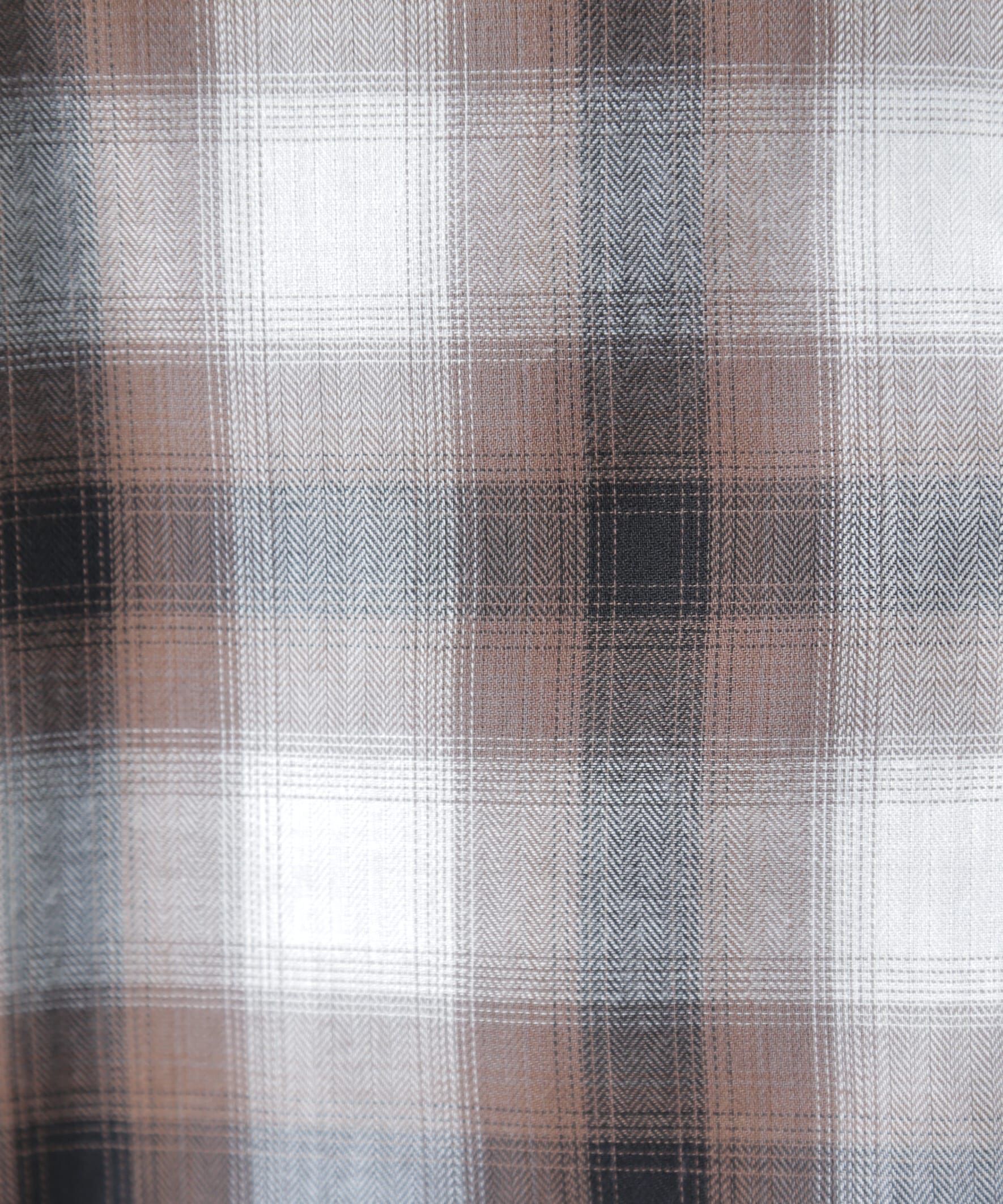  「オンブレチェックビッグシャツ」|シャツ・ブラウス|