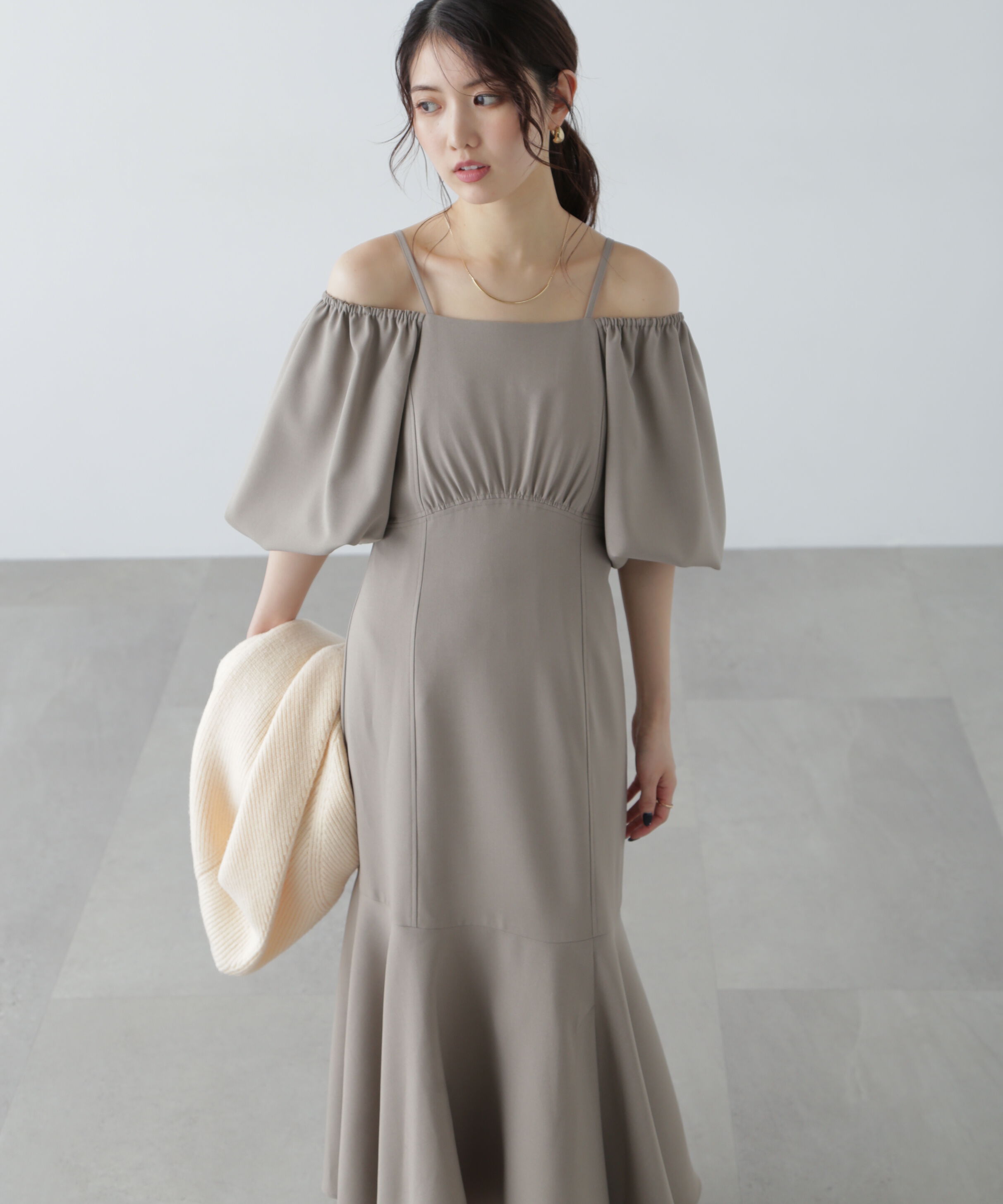  「2wayオフショルマーメイドワンピース」|ワンピース|