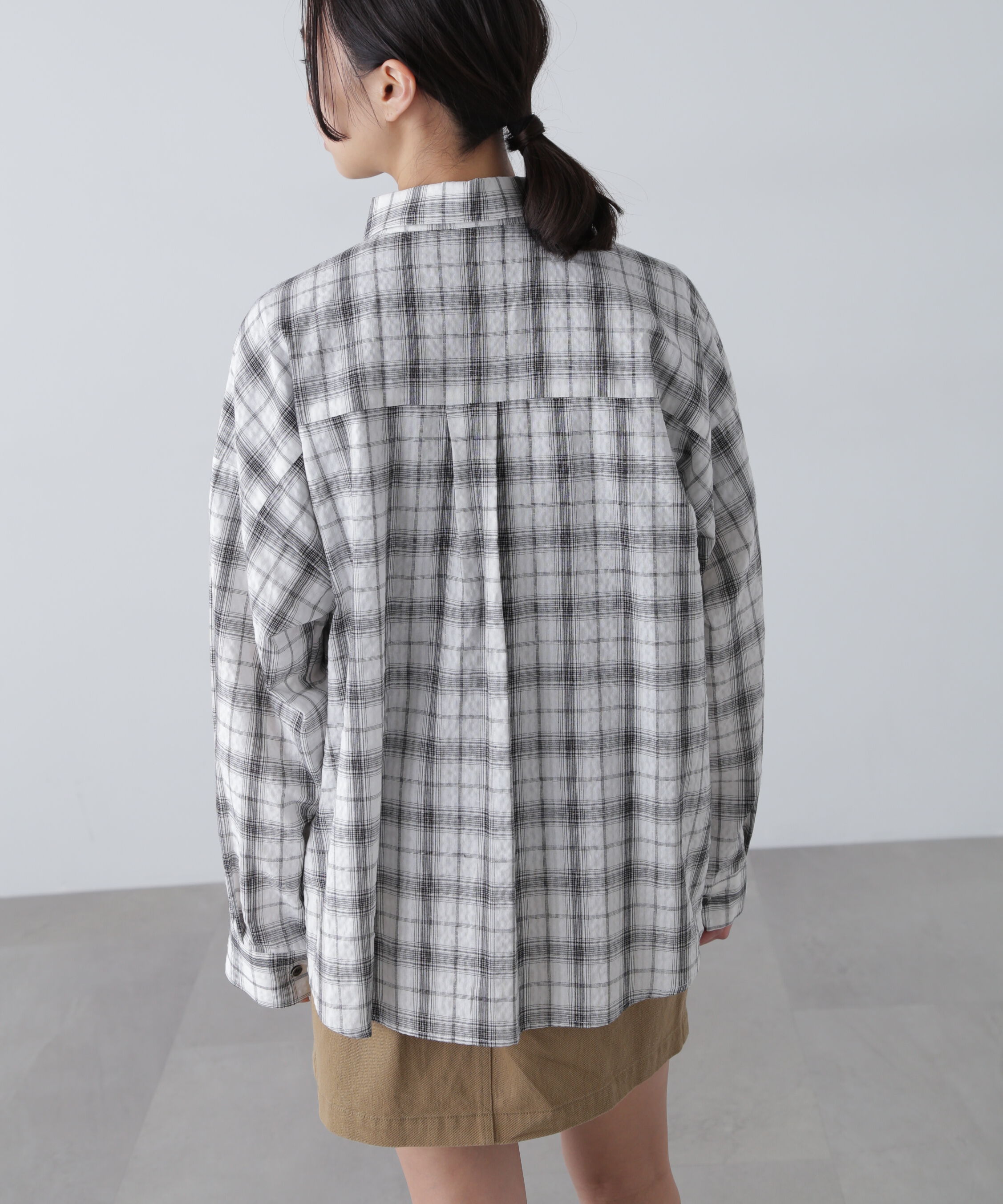  「チェックシャツ」|シャツ・ブラウス|