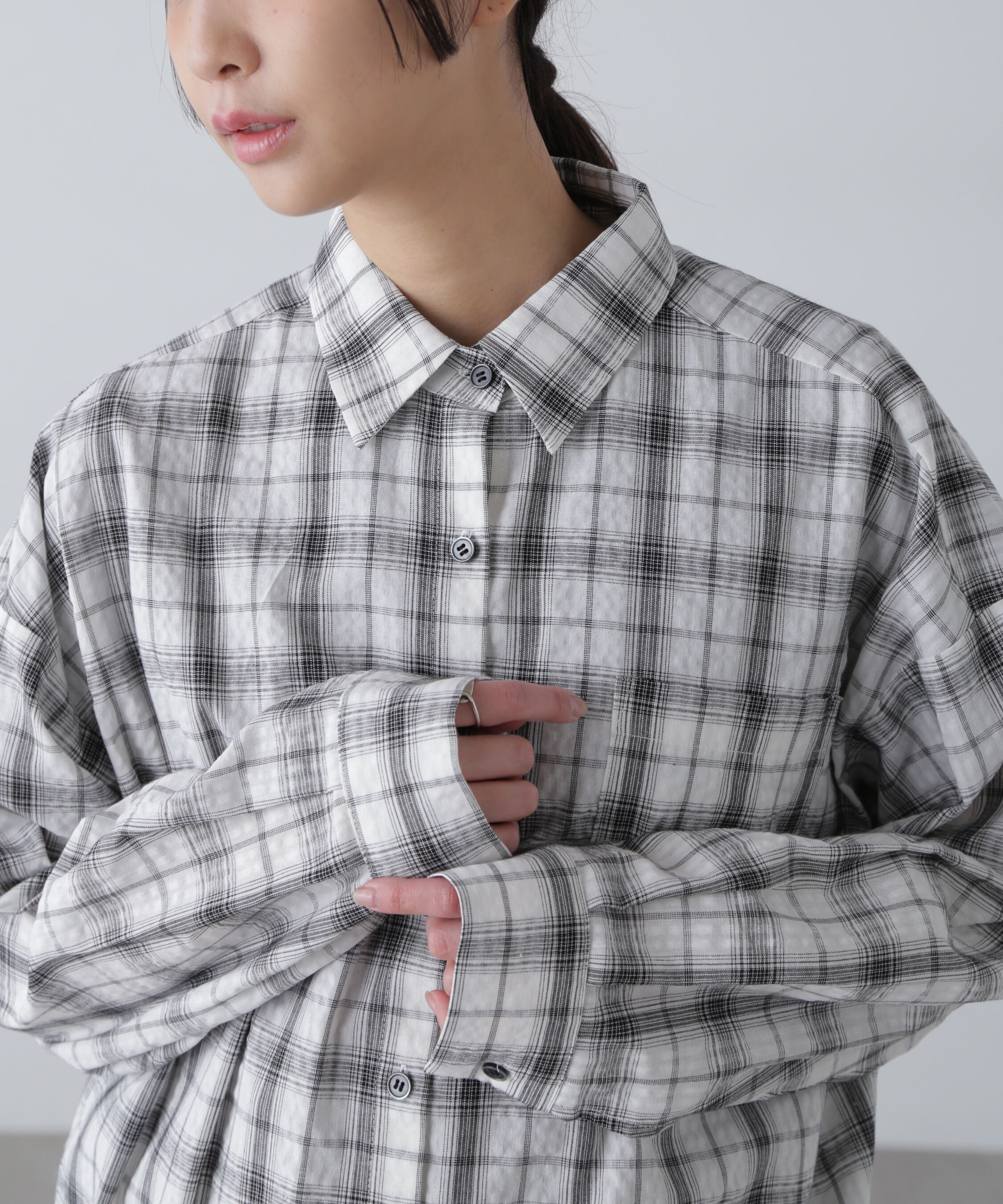  「チェックシャツ」|シャツ・ブラウス|