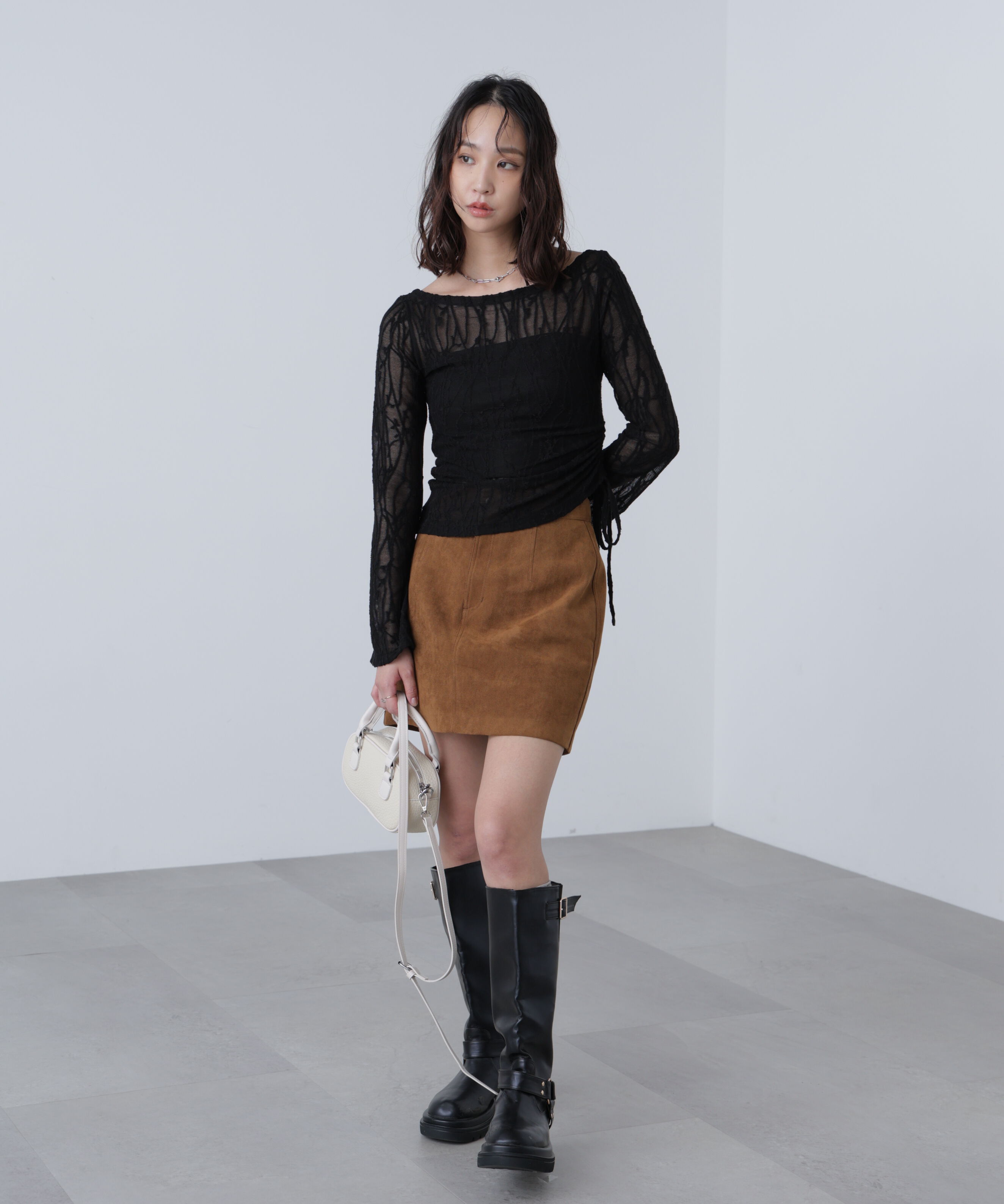  「シアージャガードドロストカットソー」|Tシャツ・カットソー|