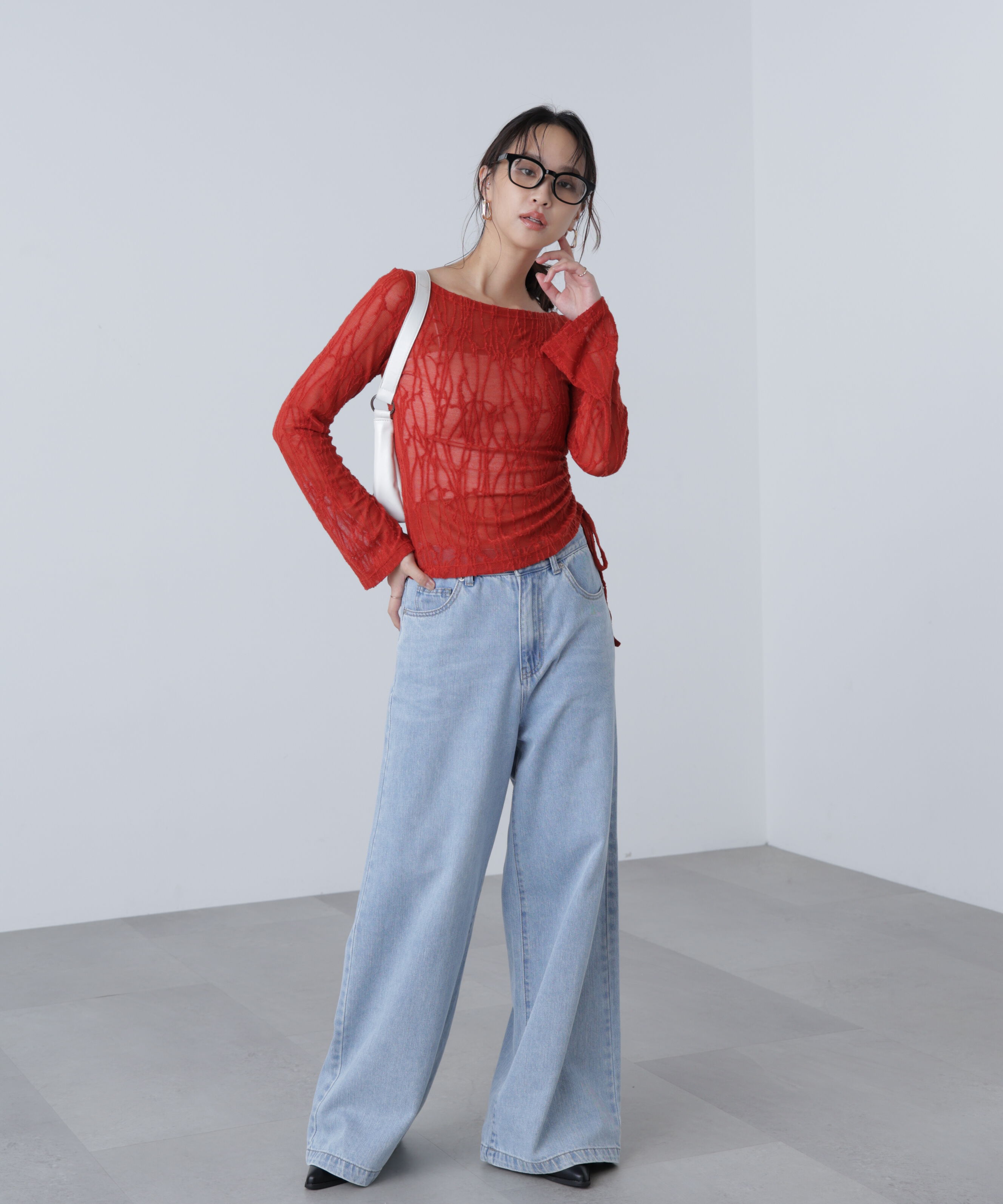  「シアージャガードドロストカットソー」|Tシャツ・カットソー|