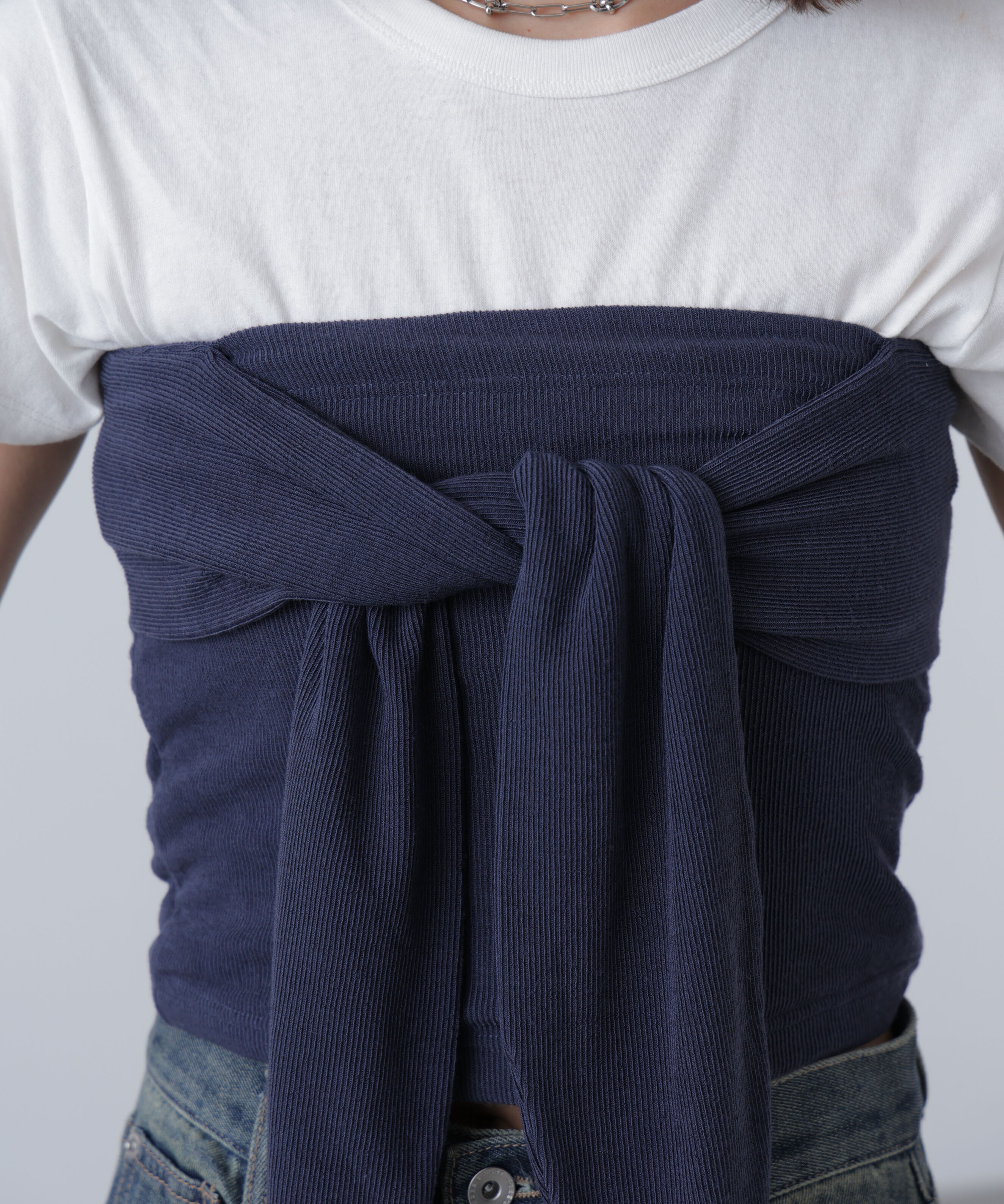  「リボンベアニットソービスチェ」|Tシャツ・カットソー|