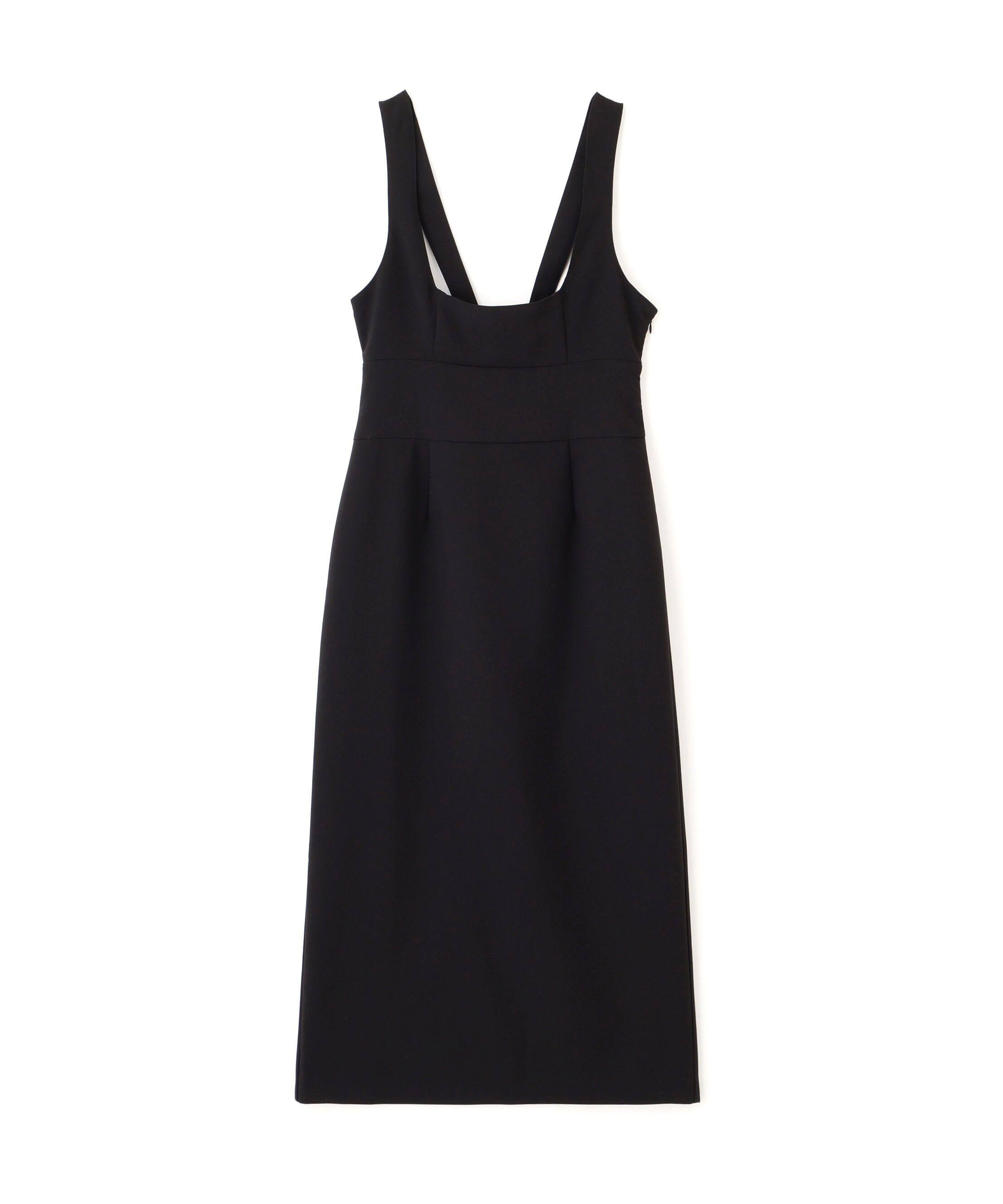  「スクープネックマキシジャンパースカート」|ワンピース|