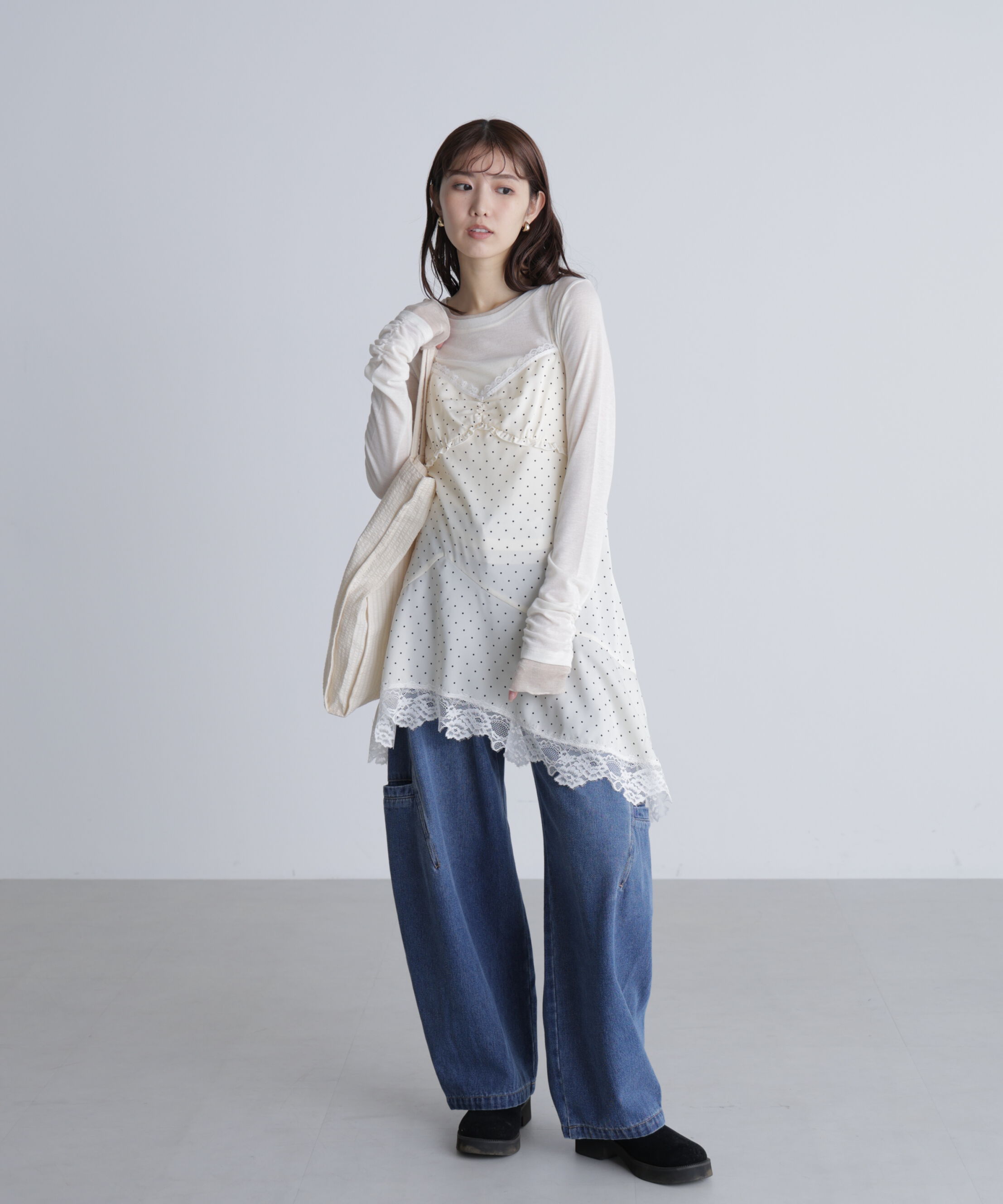  「イレヘムキャミワンピース」|ワンピース|