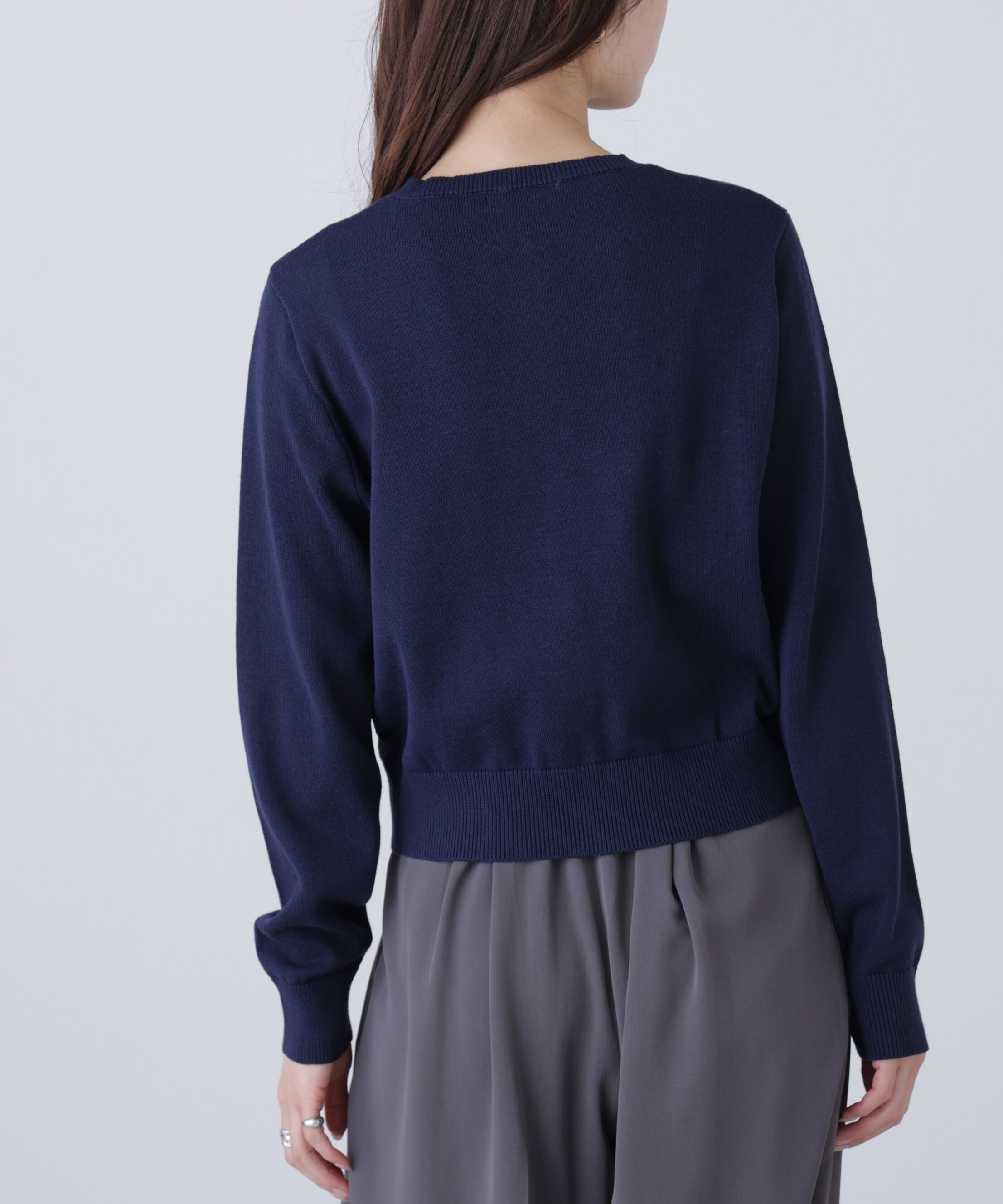  「ハートボタンニットカーディガン」|ニット・セーター|