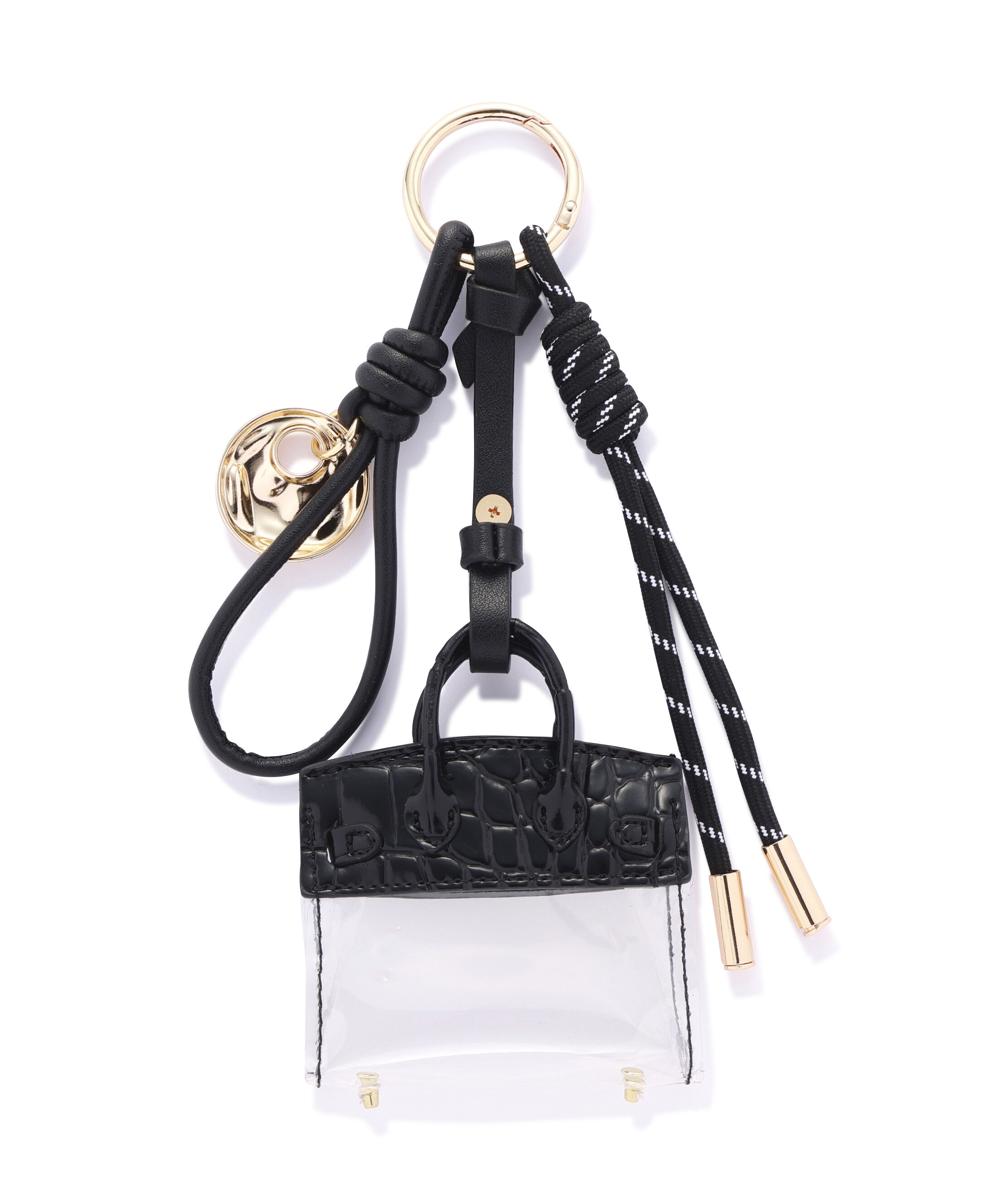  「クリアバッグチャーム」|ハンカチ|