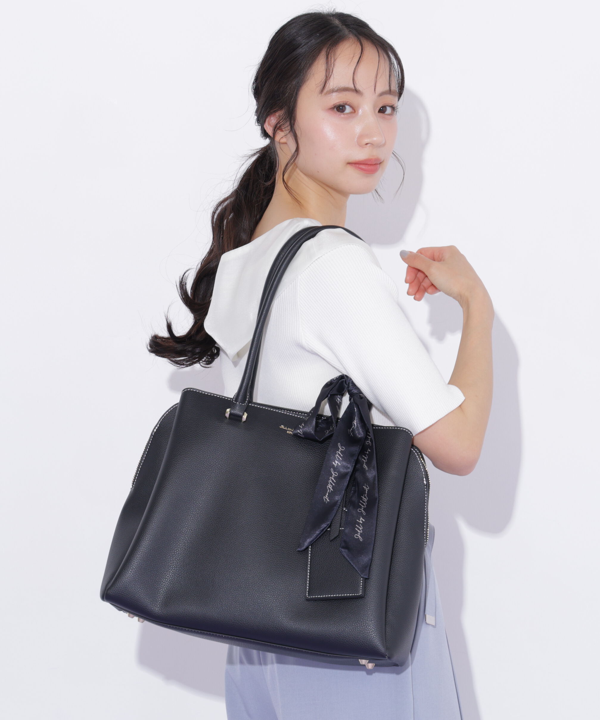  「ＳＶＰスカーフトートバッグ」|その他|ブラック