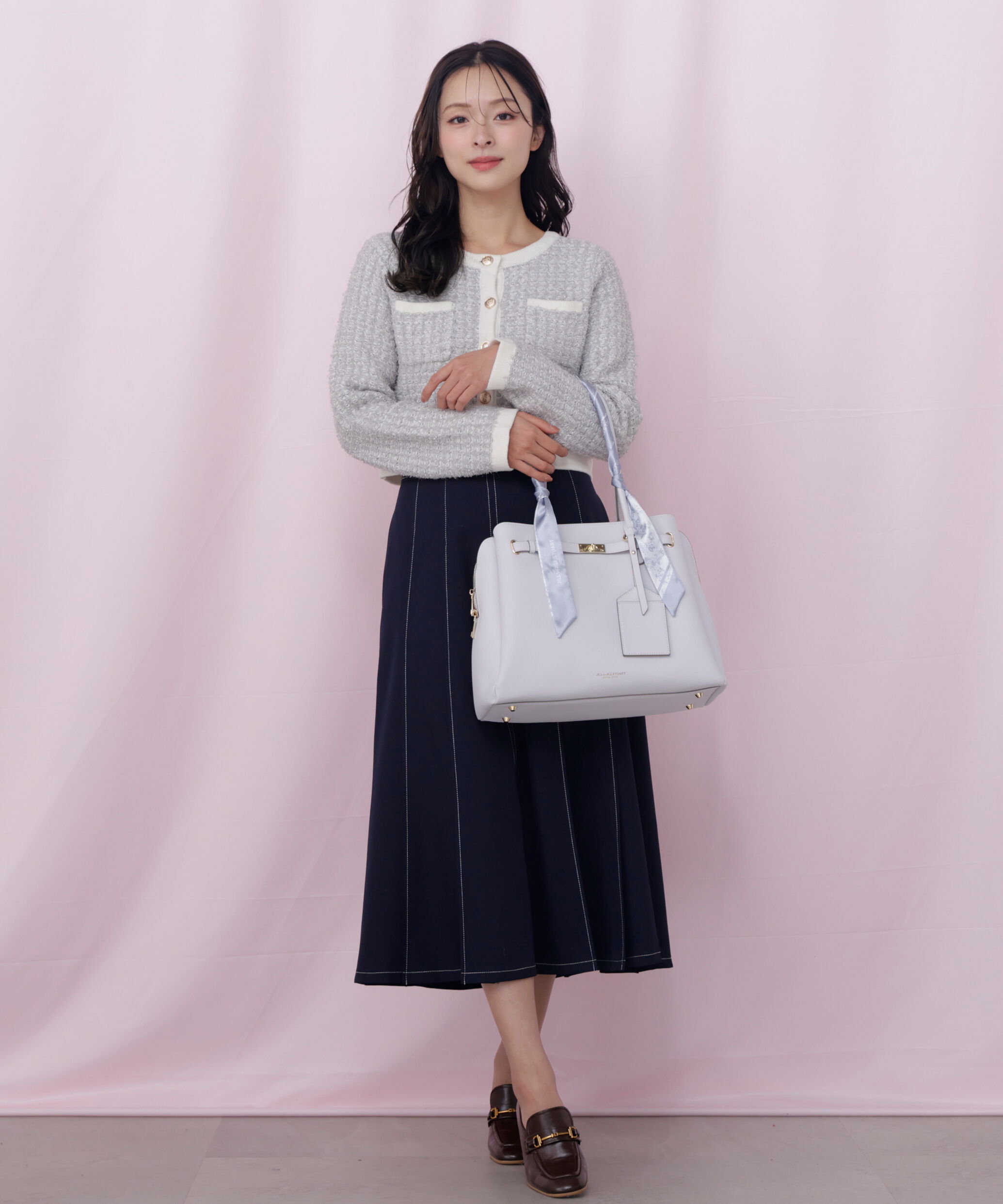  「スカーフ付きベルテッドトート」|その他|