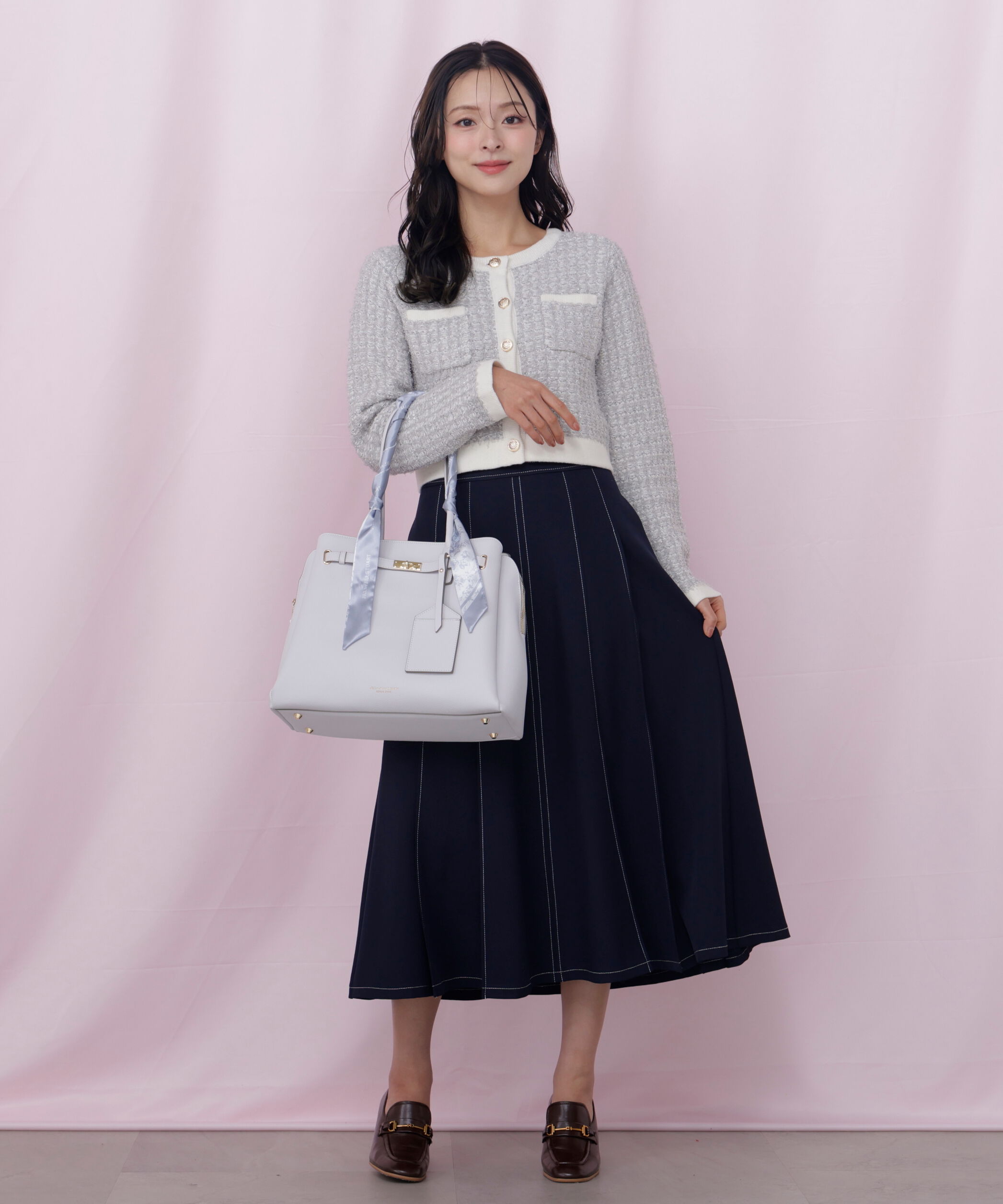  「スカーフ付きベルテッドトート」|その他|