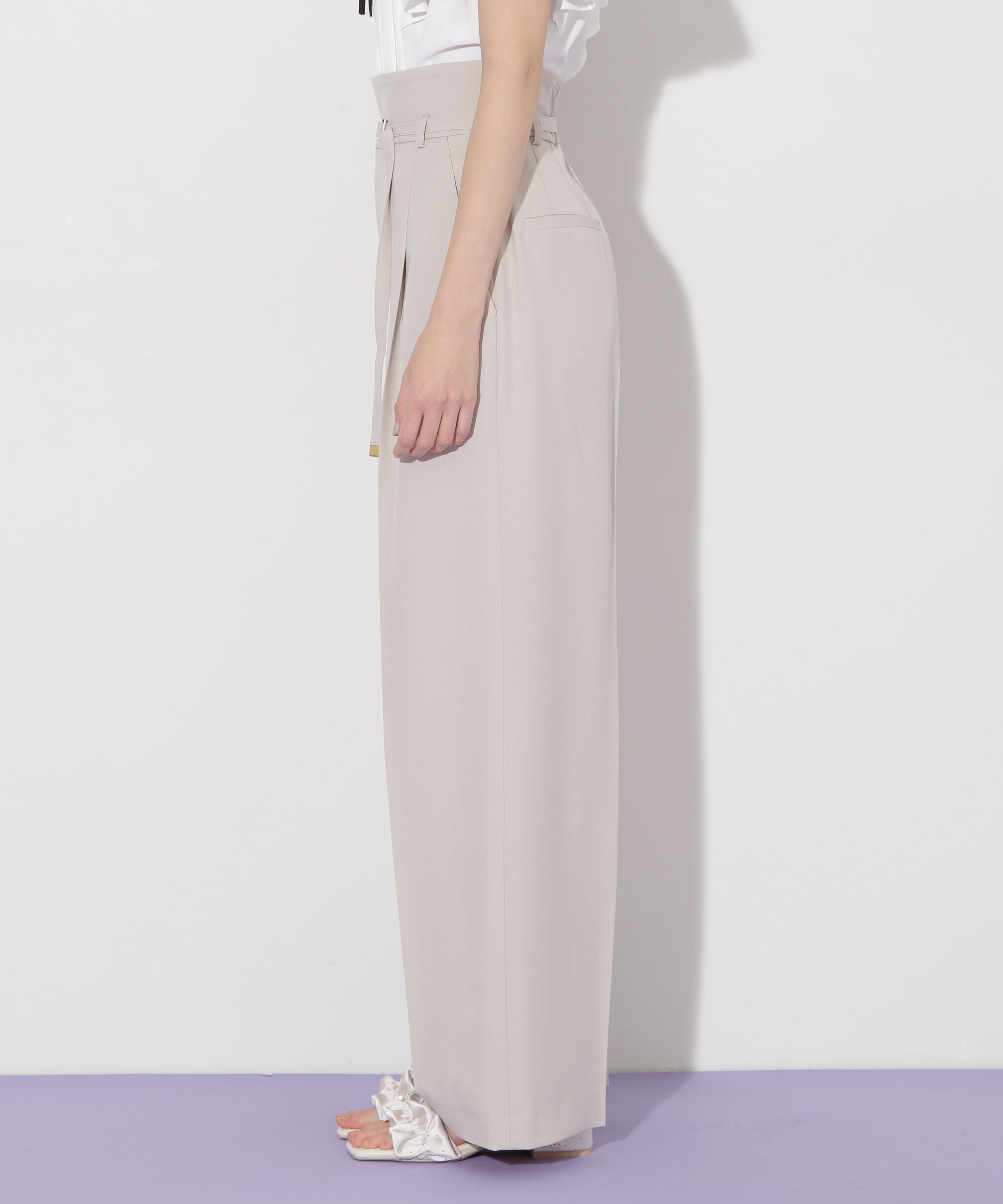  「〈セットアップ対応〉サマーツイルワイドパンツ」|その他|