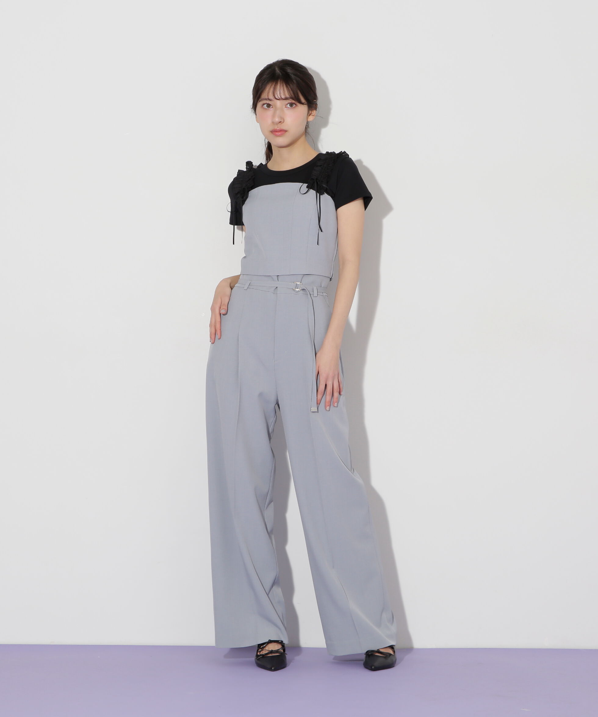  「〈セットアップ対応〉サマーツイルワイドパンツ」|その他|