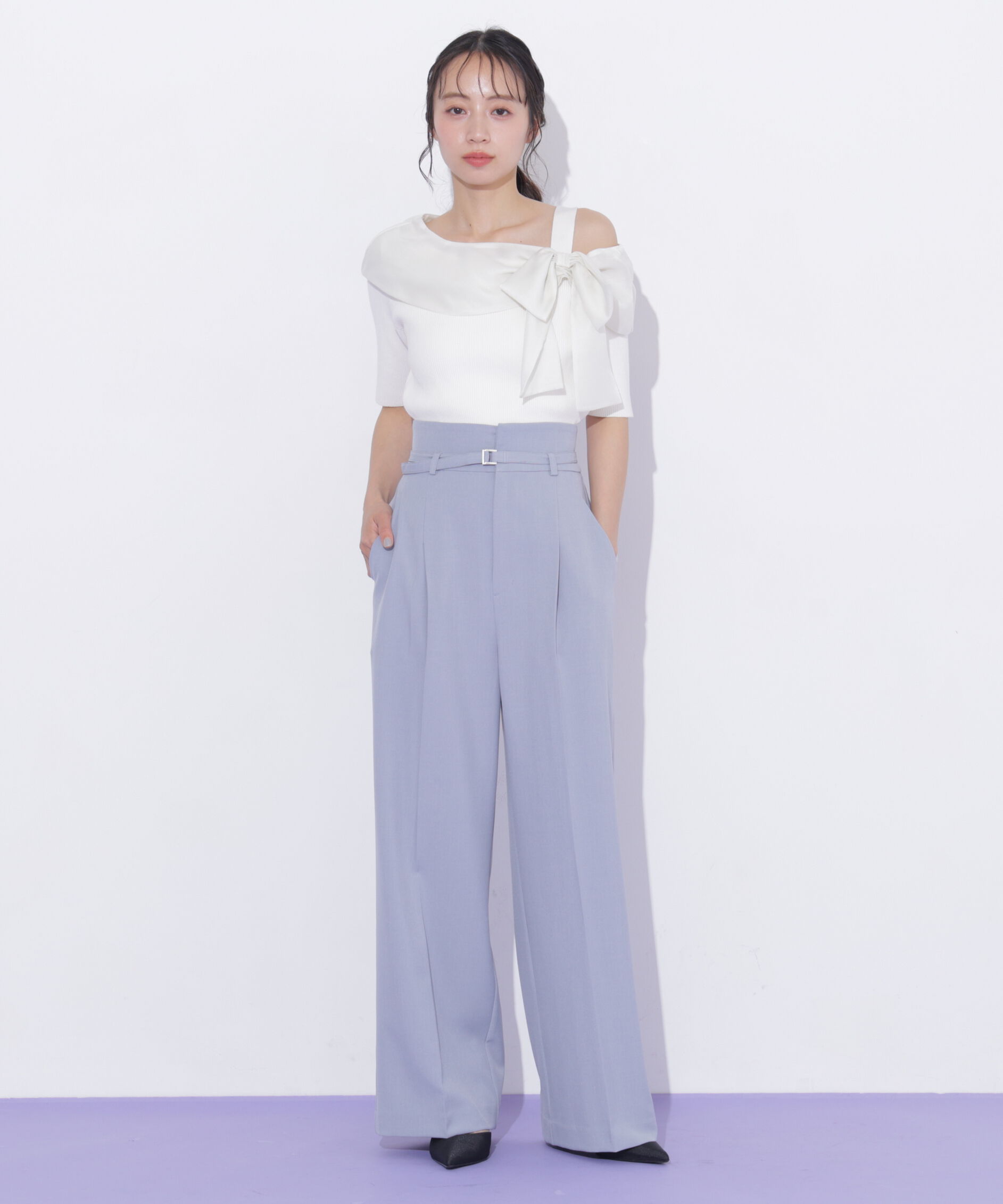  「〈セットアップ対応〉サマーツイルワイドパンツ」|その他|