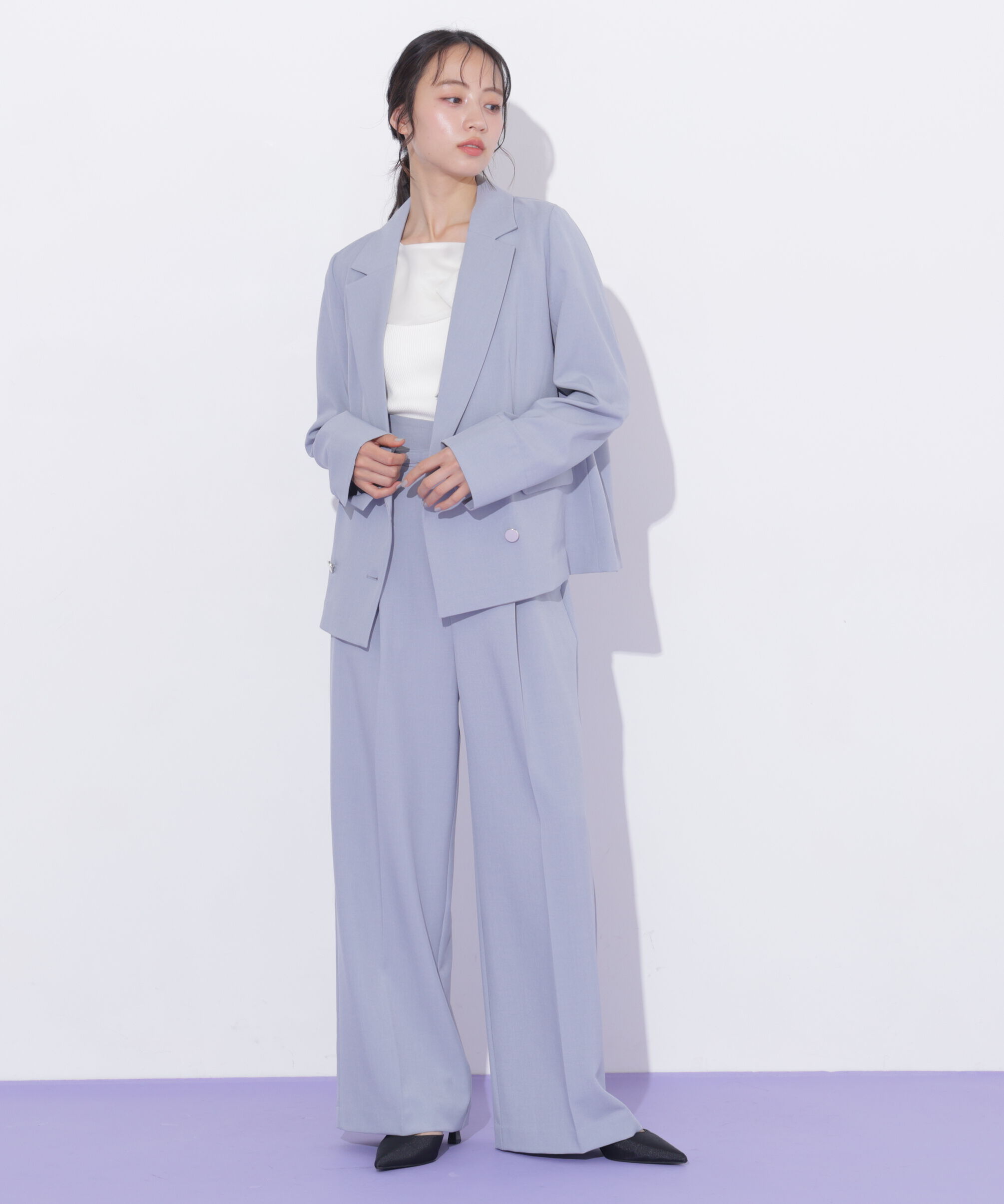  「〈セットアップ対応〉サマーツイルワイドパンツ」|その他|