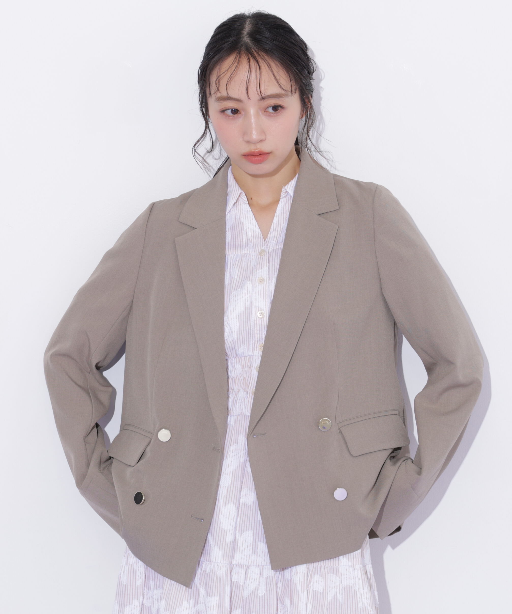  「サマーツイルテーラードジャケット」|その他|