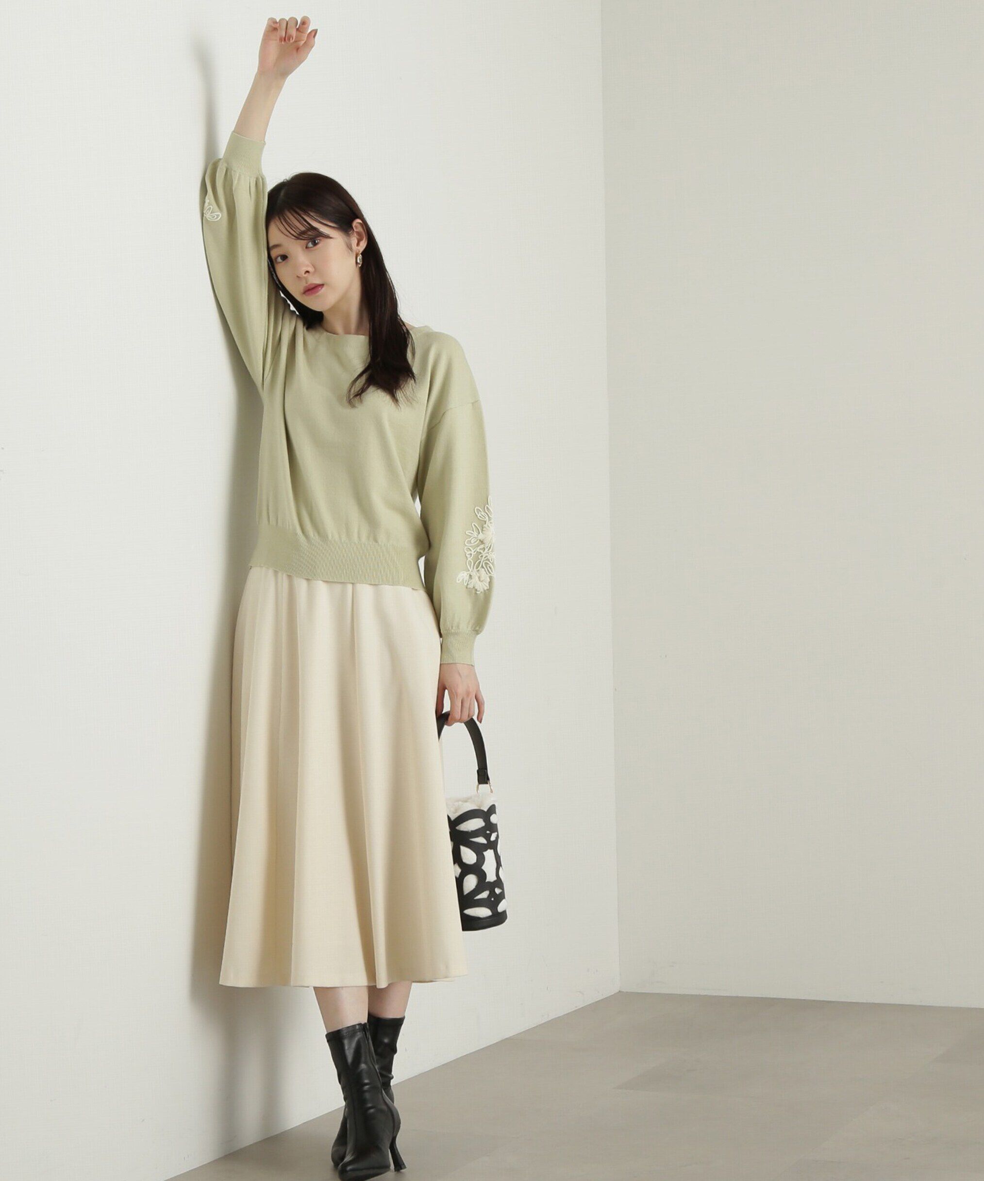 PROPORTION BODY DRESSING「ソフトタッチフレアスカート」|スカート|