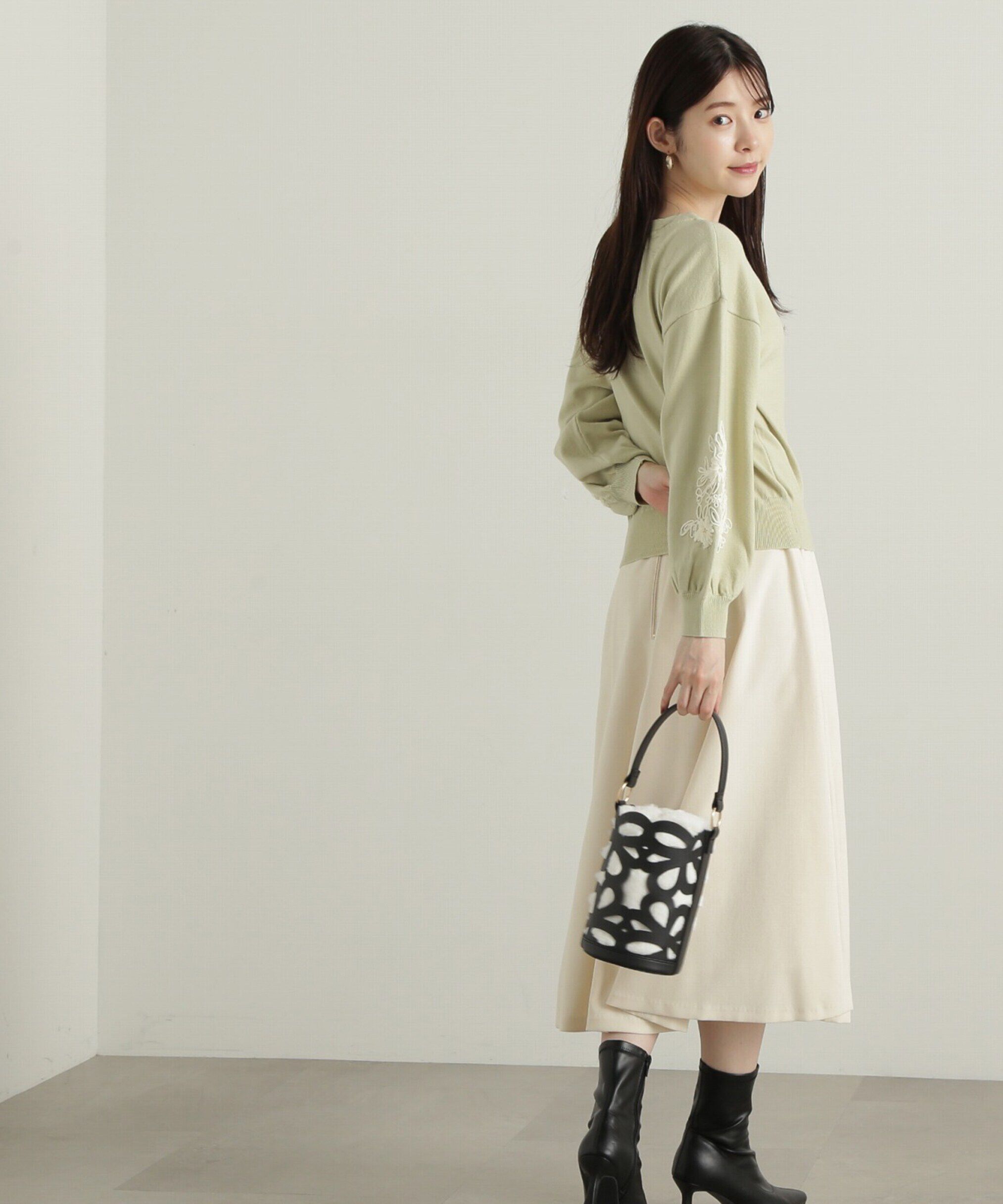 PROPORTION BODY DRESSING「ソフトタッチフレアスカート」|スカート|