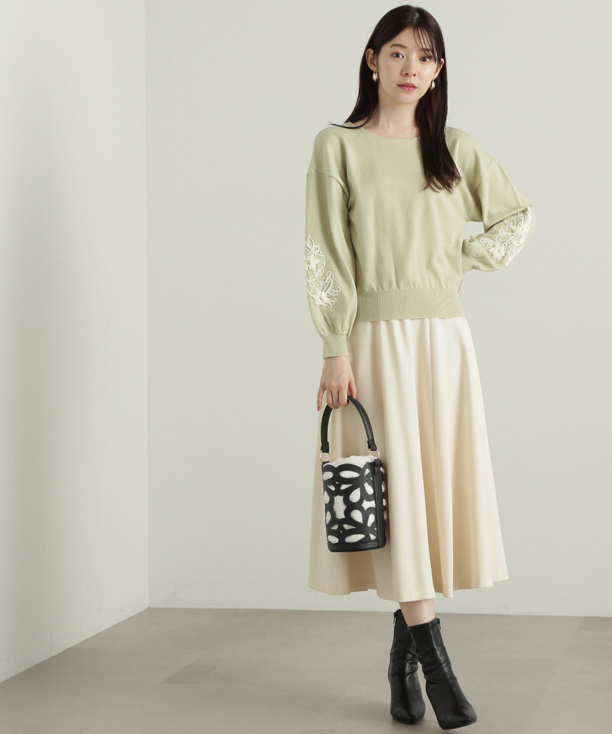 PROPORTION BODY DRESSING「ソフトタッチフレアスカート」|スカート|