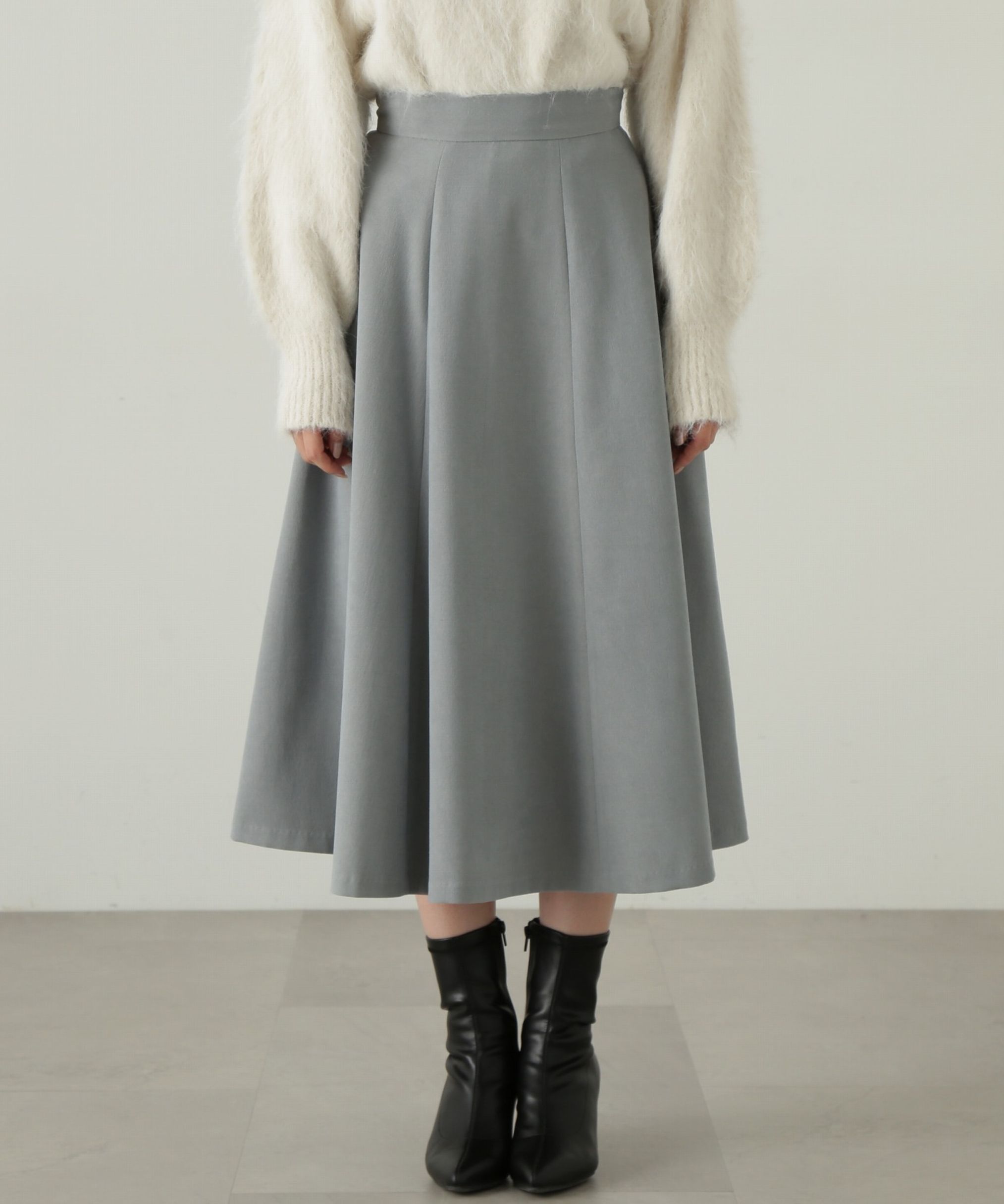 PROPORTION BODY DRESSING「ソフトタッチフレアスカート」|スカート|