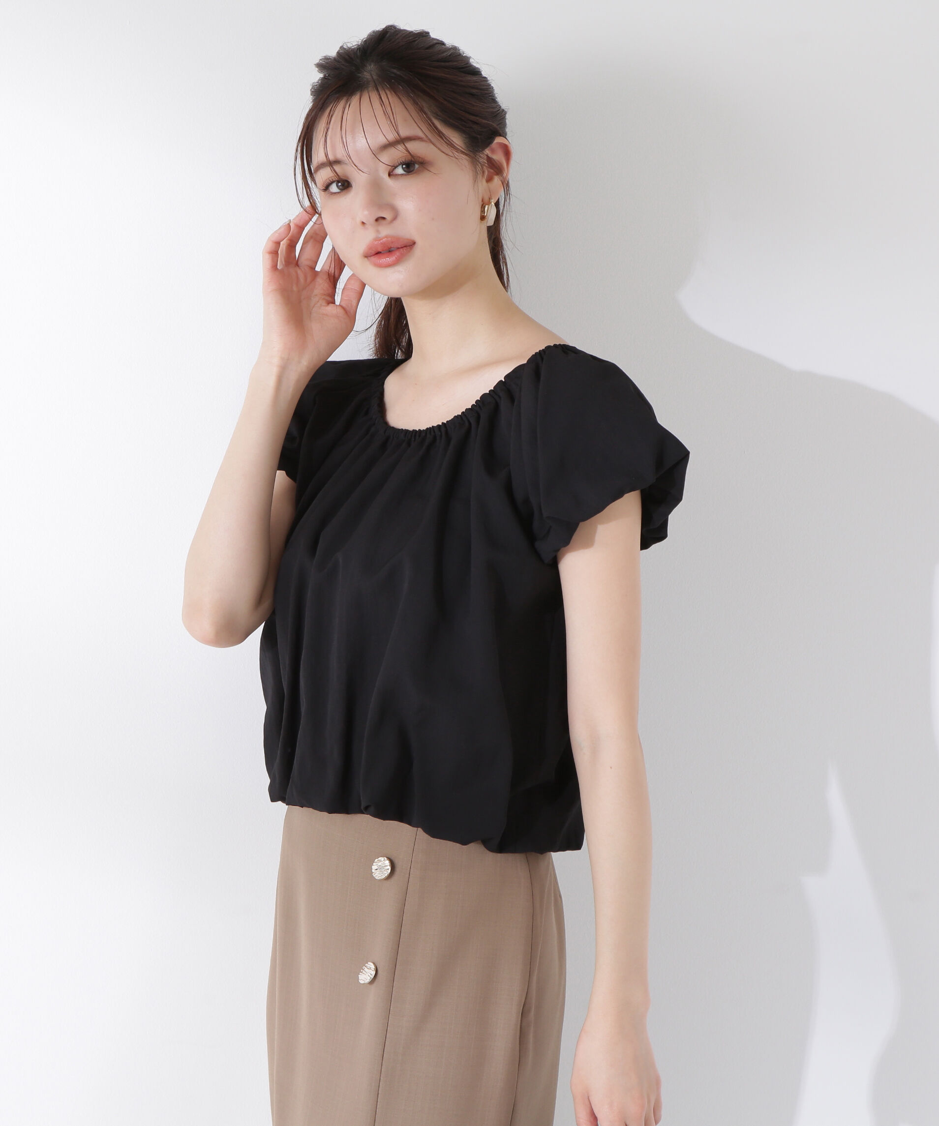 PROPORTION BODY DRESSING「バルーンブラウス」|シャツ・ブラウス|