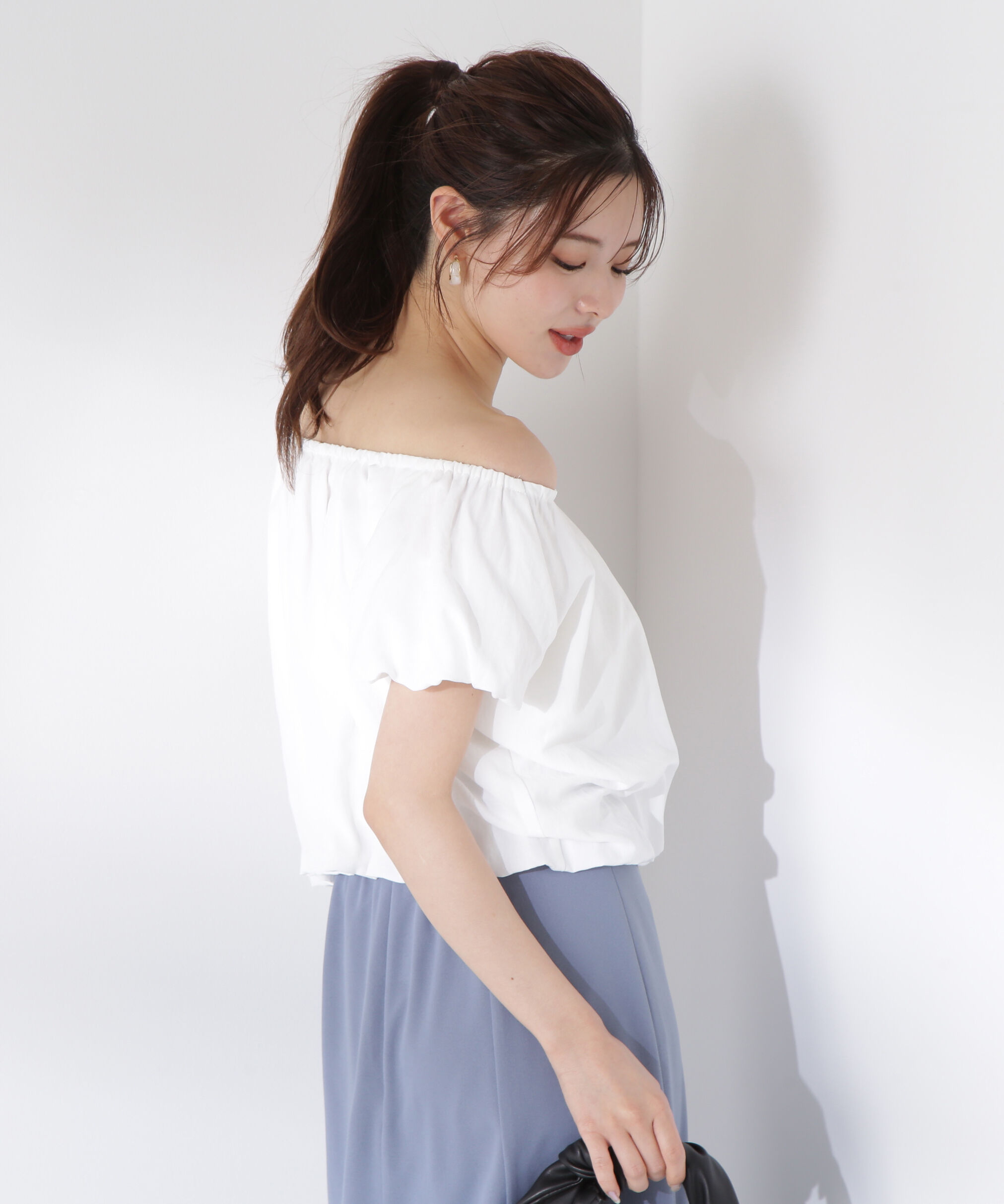 PROPORTION BODY DRESSING「バルーンブラウス」|シャツ・ブラウス|