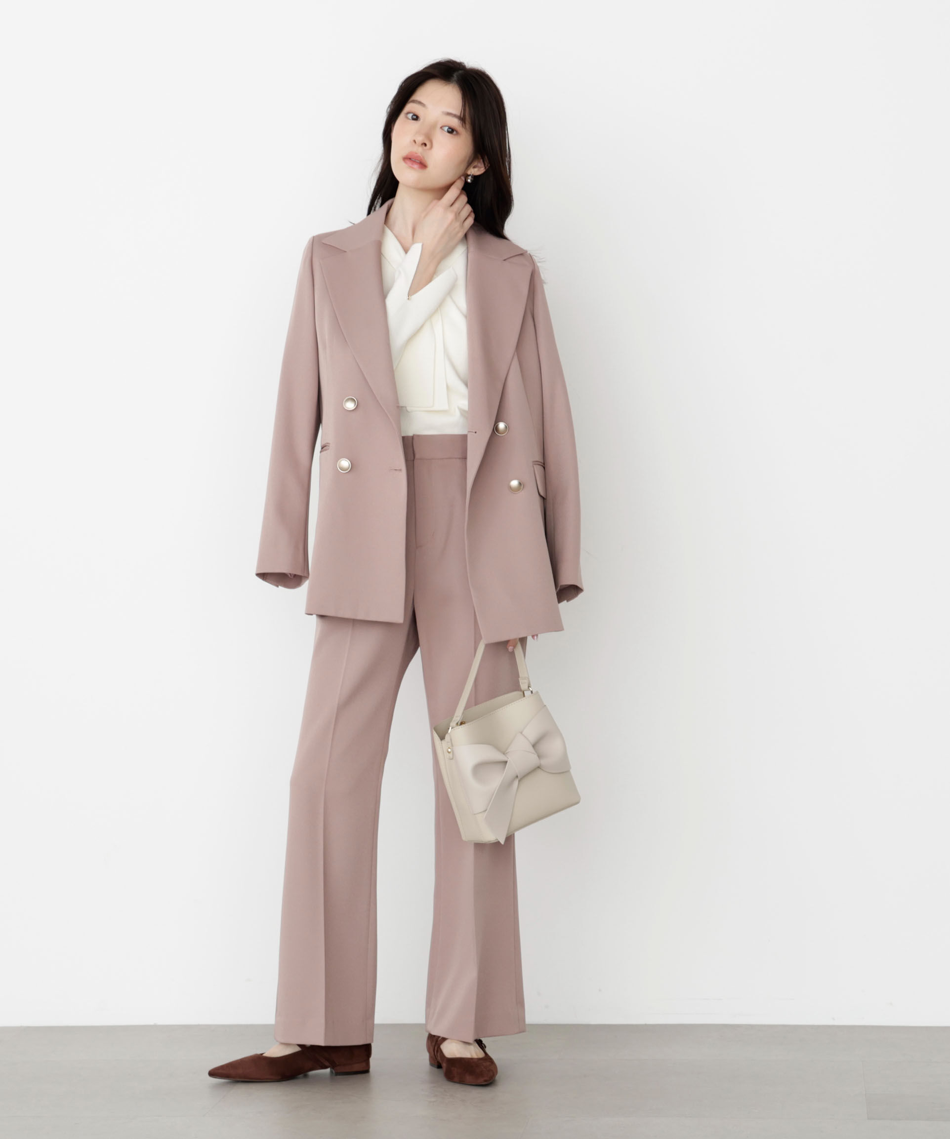 PROPORTION BODY DRESSING「美ラインフレアパンツ 25AW」|その他|