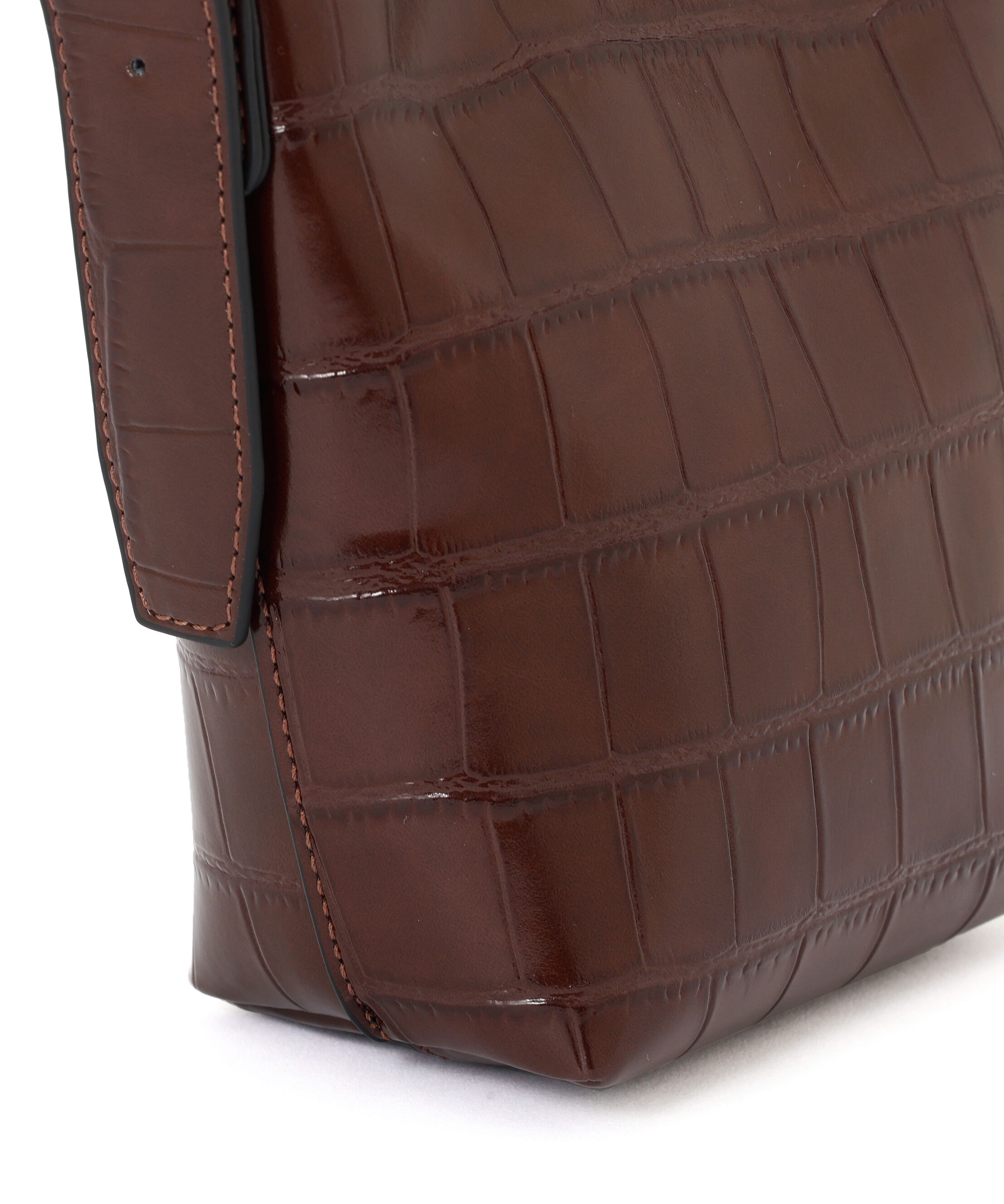 PROPORTION BODY DRESSING「クロコ型押しミニバッグ」|その他|