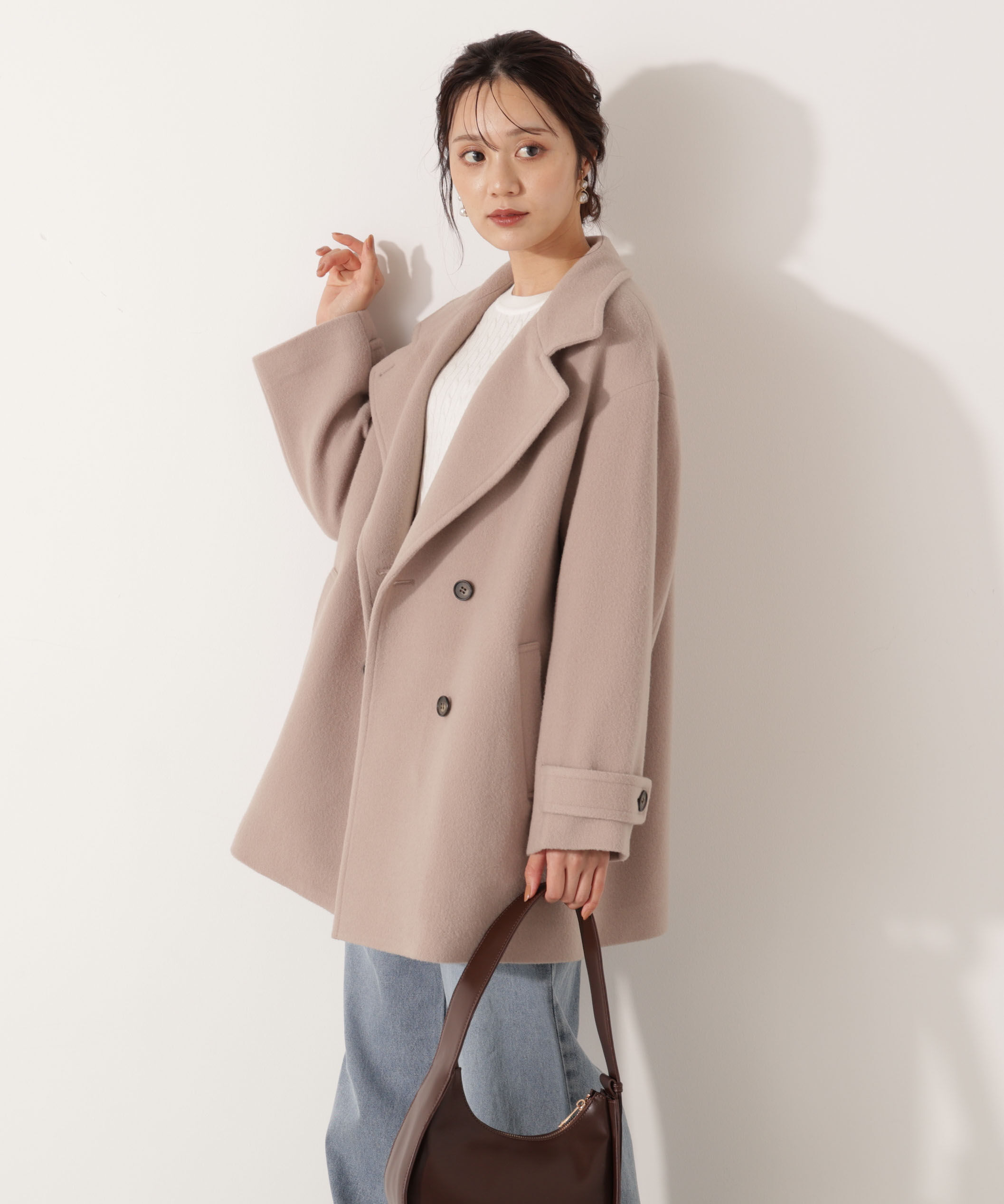 PROPORTION BODY DRESSING「2wayミドルコート 25AW」|ブルゾン・スタジャン|