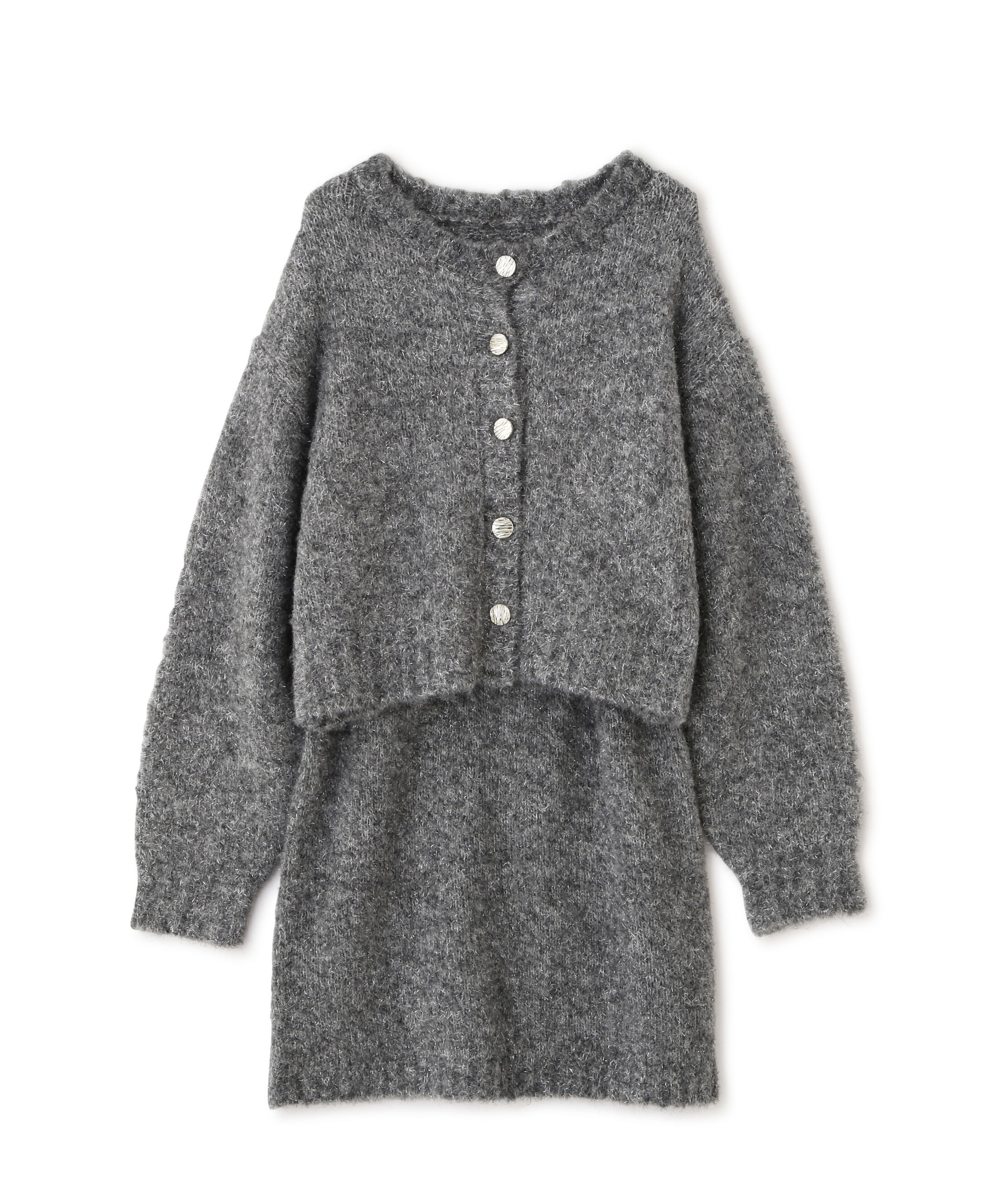 PROPORTION BODY DRESSING「《EDIT COLOGNE》サイドリボンニットSETUP」|ワンピース|