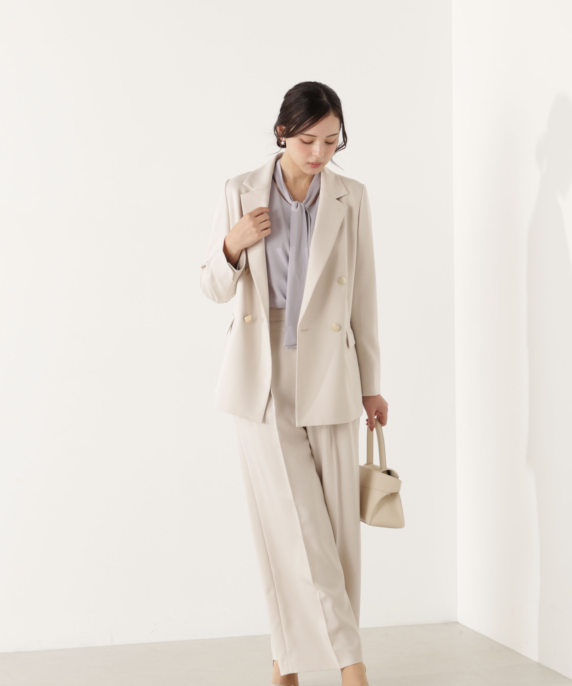 PROPORTION BODY DRESSING「2タックワイドパンツ 26SS」|その他|