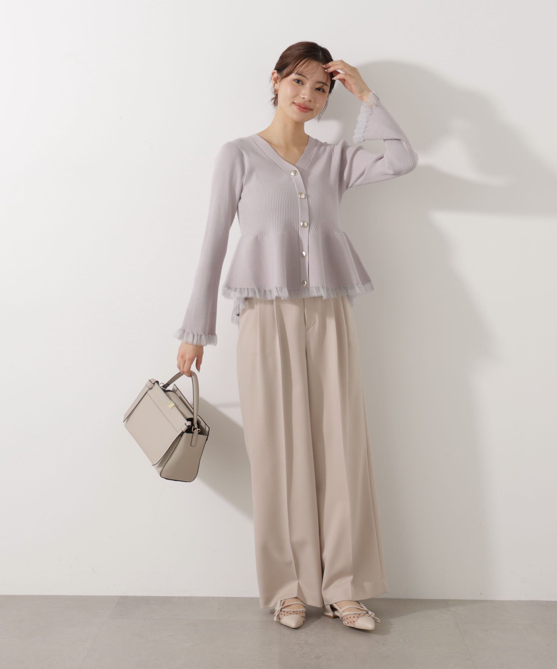 PROPORTION BODY DRESSING「2タックワイドパンツ 26SS」|その他|