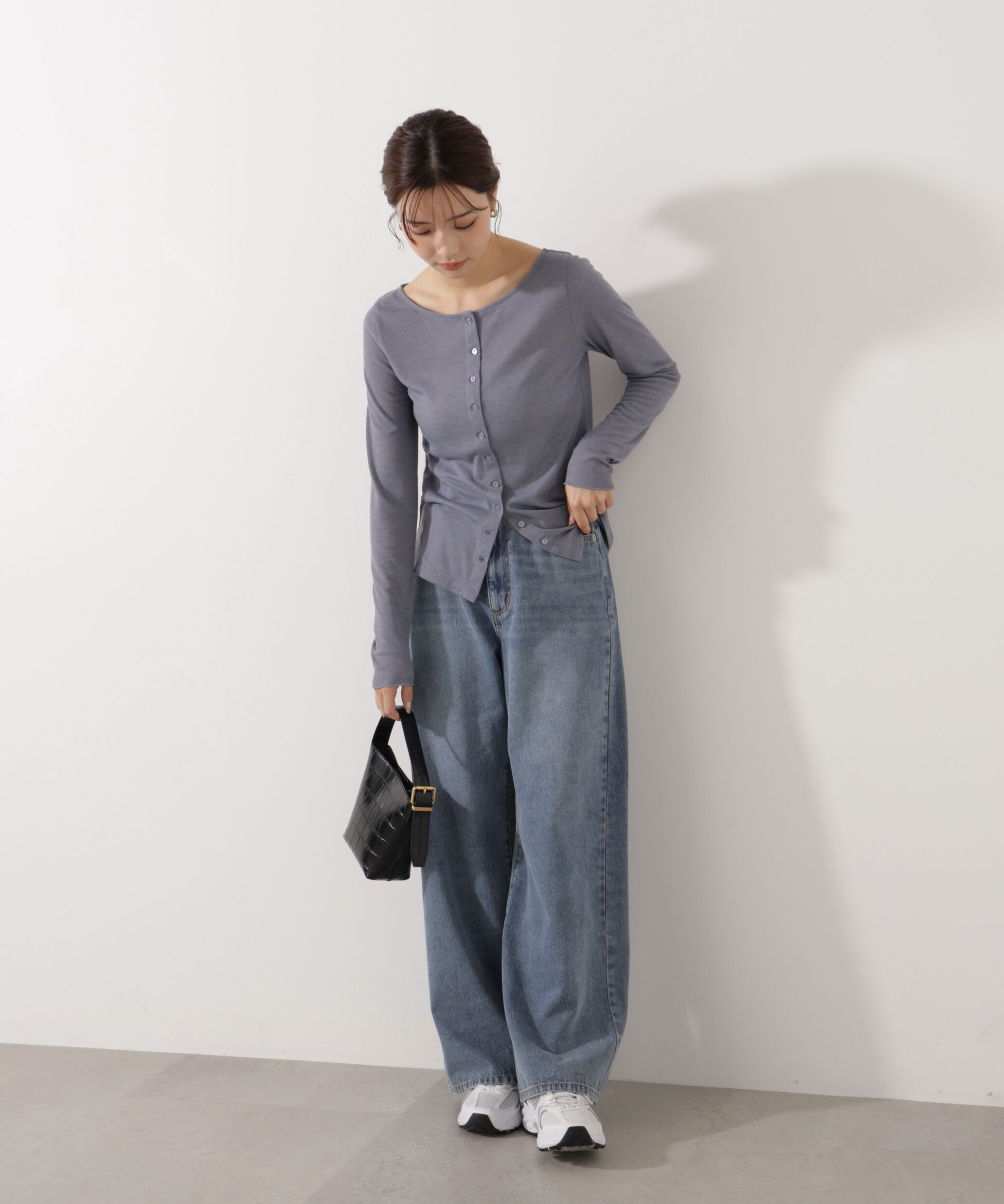 PROPORTION BODY DRESSING「〈a/mie〉シアーカットソー　26SS」|Tシャツ・カットソー|