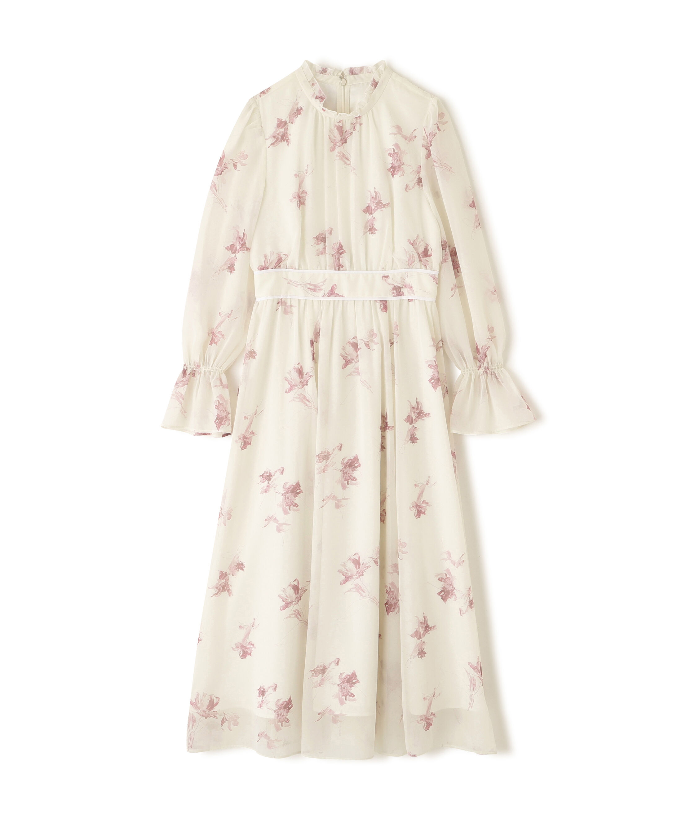 PROPORTION BODY DRESSING「花柄プリントギャザーワンピース」|ワンピース|