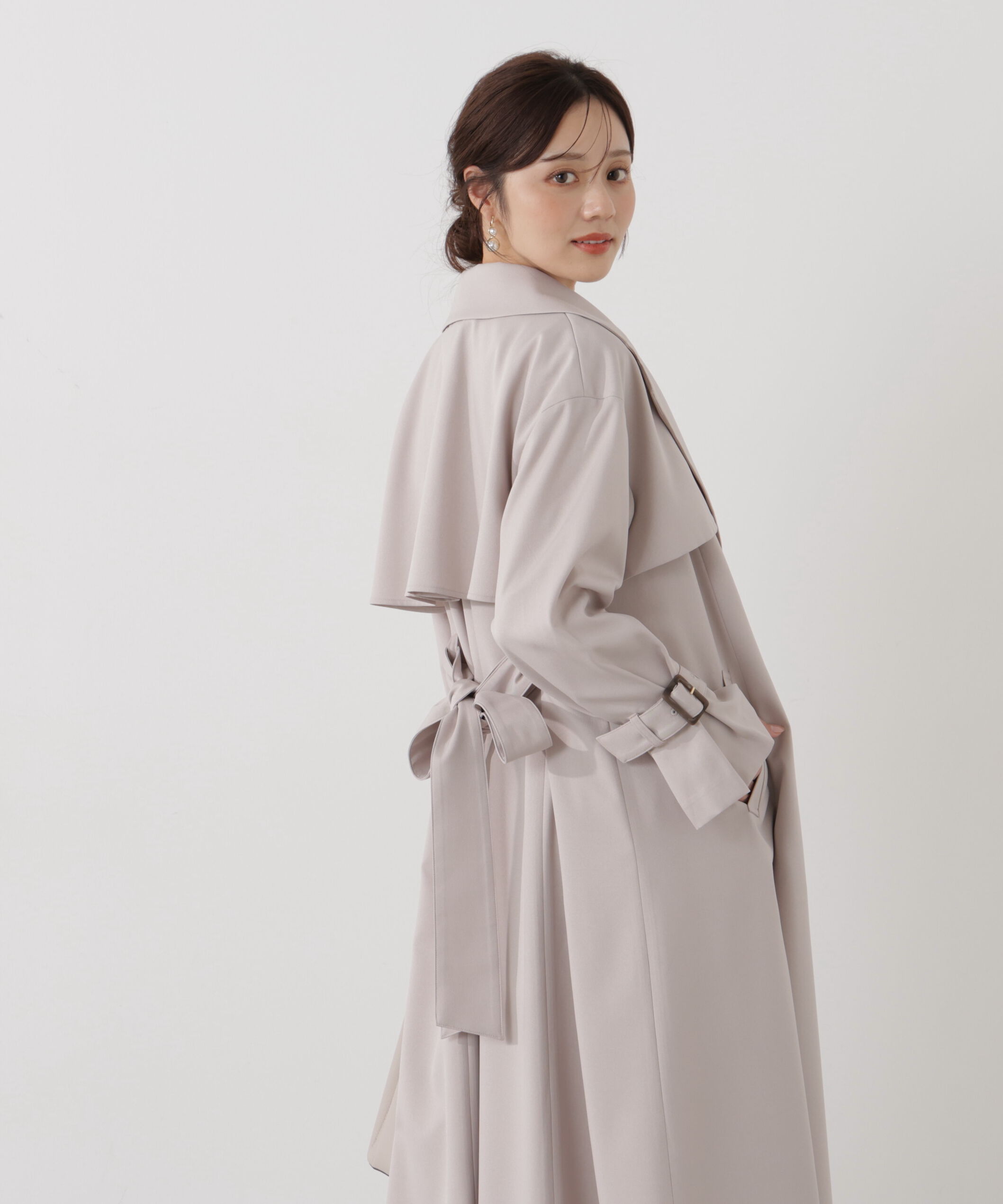 PROPORTION BODY DRESSING「＜防シワ/花粉リリース＞ベーシックトレンチコート」|その他|