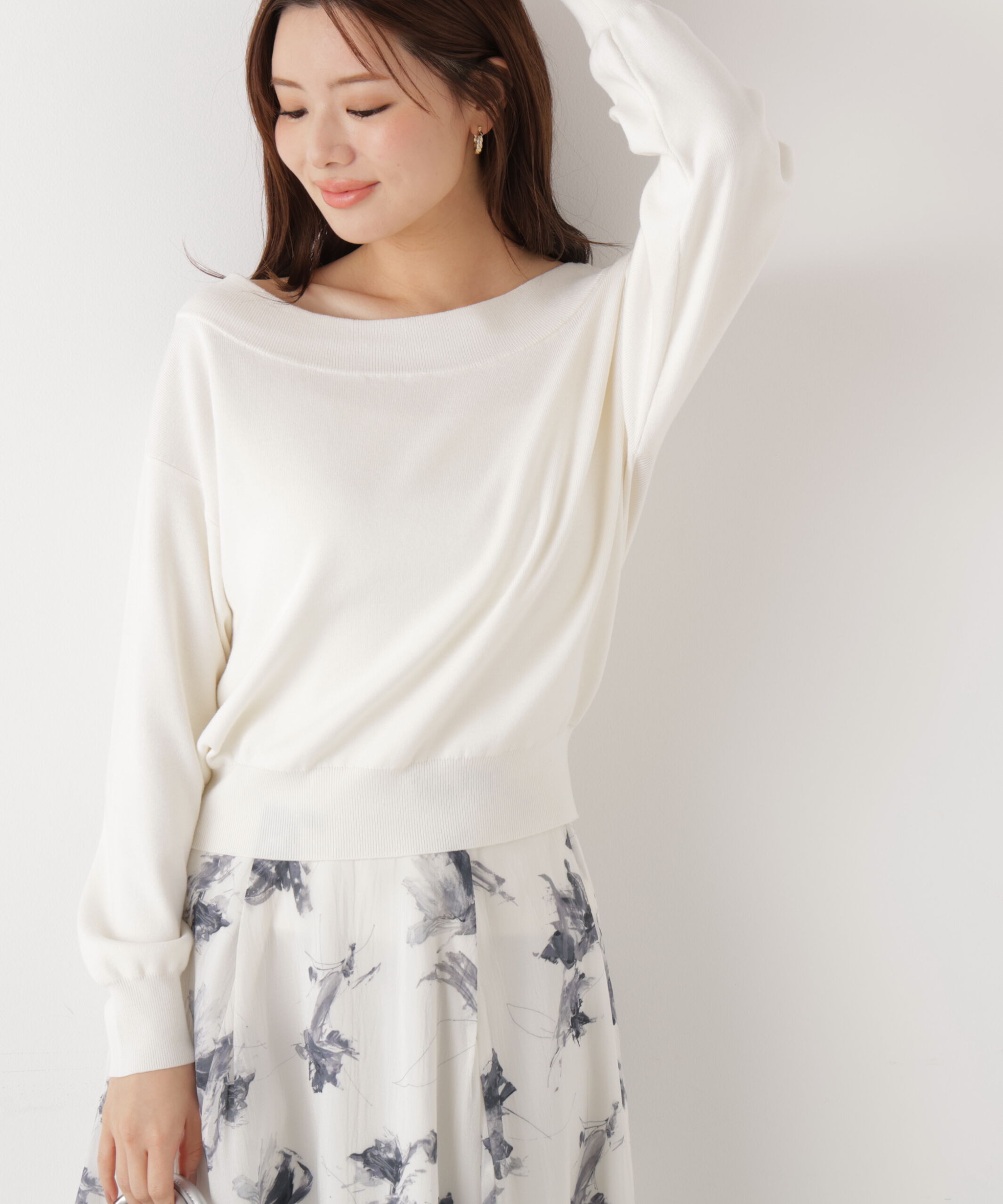 PROPORTION BODY DRESSING「2wayベーシックニット　　26SS」|ニット・セーター|