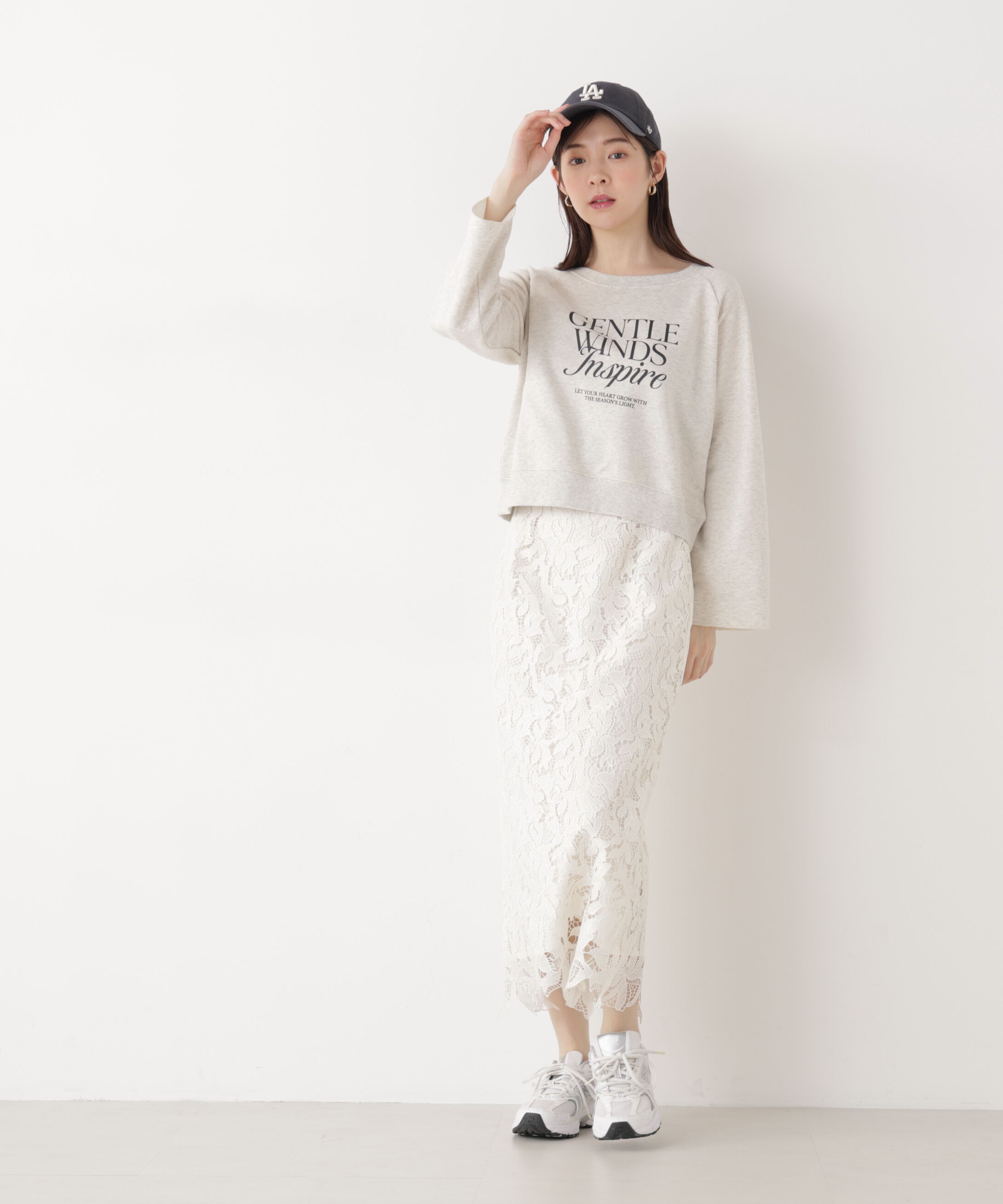 PROPORTION BODY DRESSING「レースタイトスカート　26SS」|スカート|