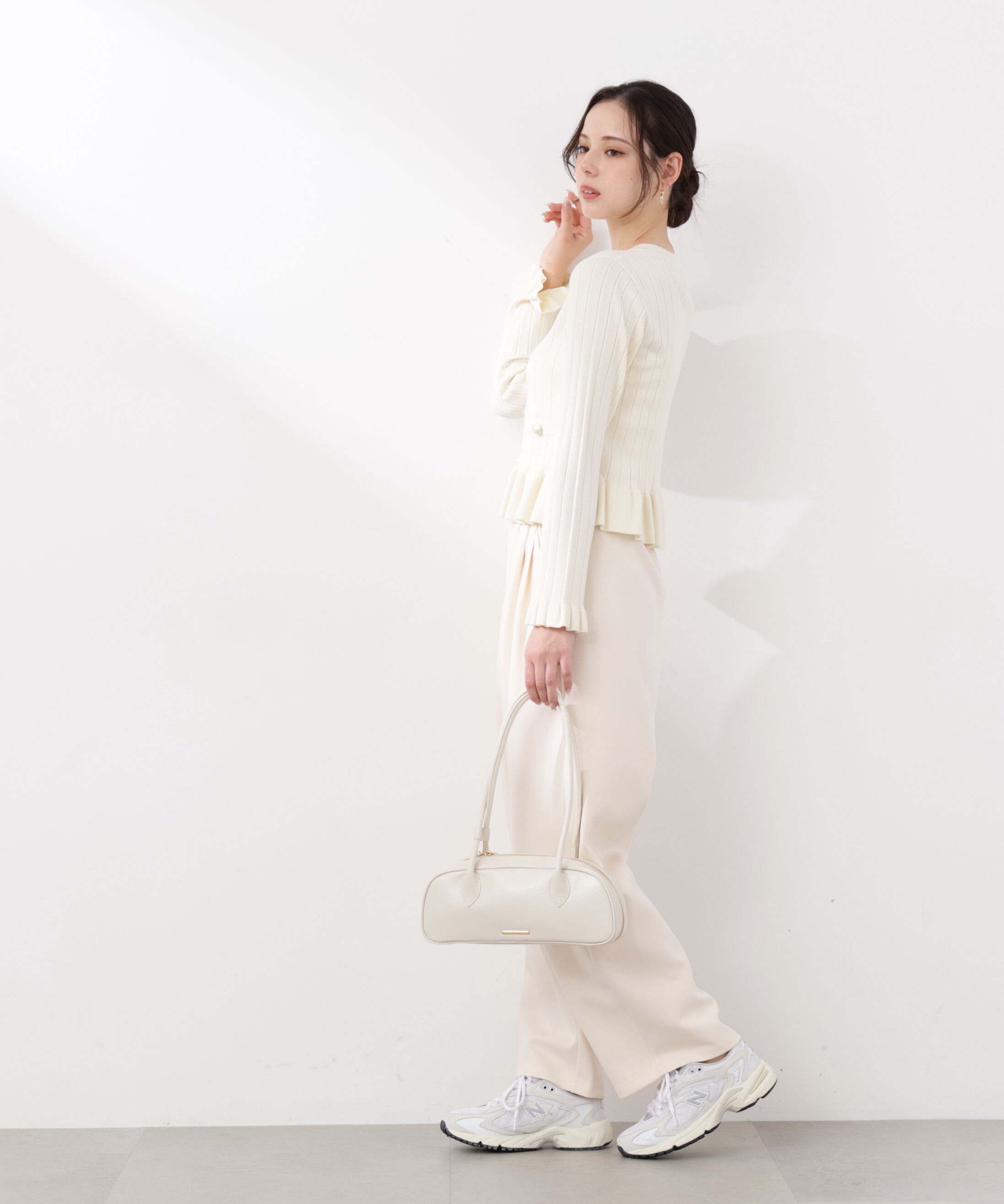 PROPORTION BODY DRESSING「〈a/mie〉カットイージータックパンツ　26SS」|その他|