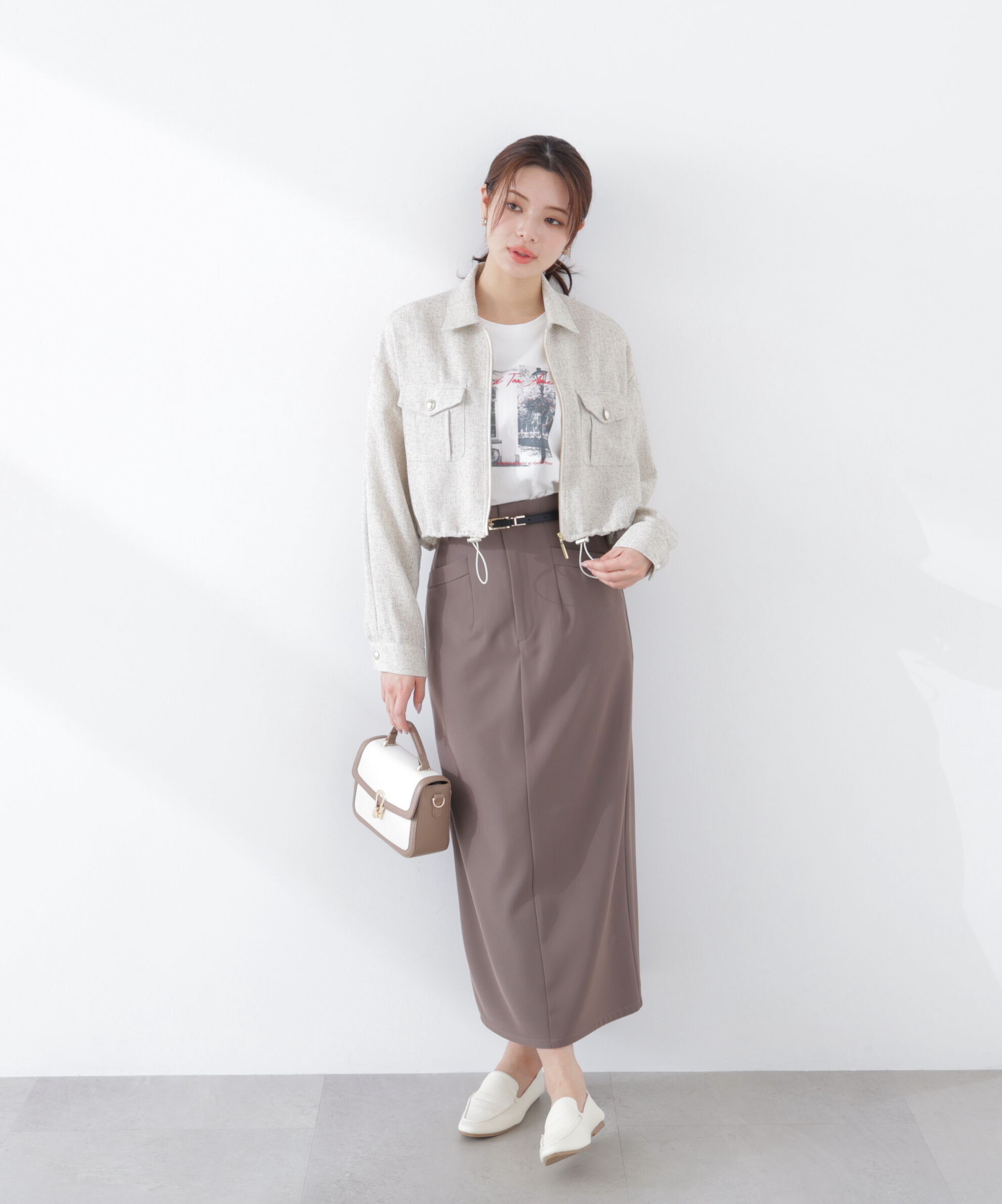 PROPORTION BODY DRESSING「〈a/mie〉フォトプリントT　26SS　」|Tシャツ・カットソー|