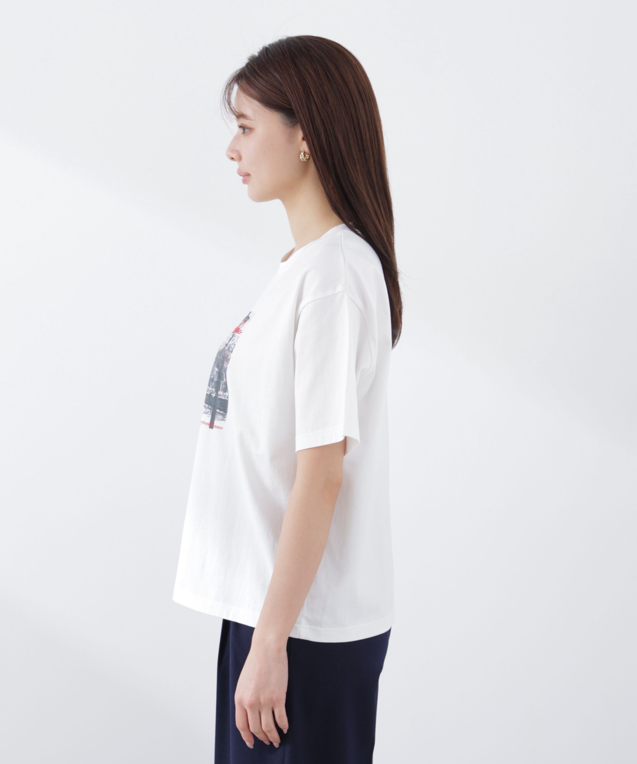 PROPORTION BODY DRESSING「〈a/mie〉フォトプリントT　26SS　」|Tシャツ・カットソー|