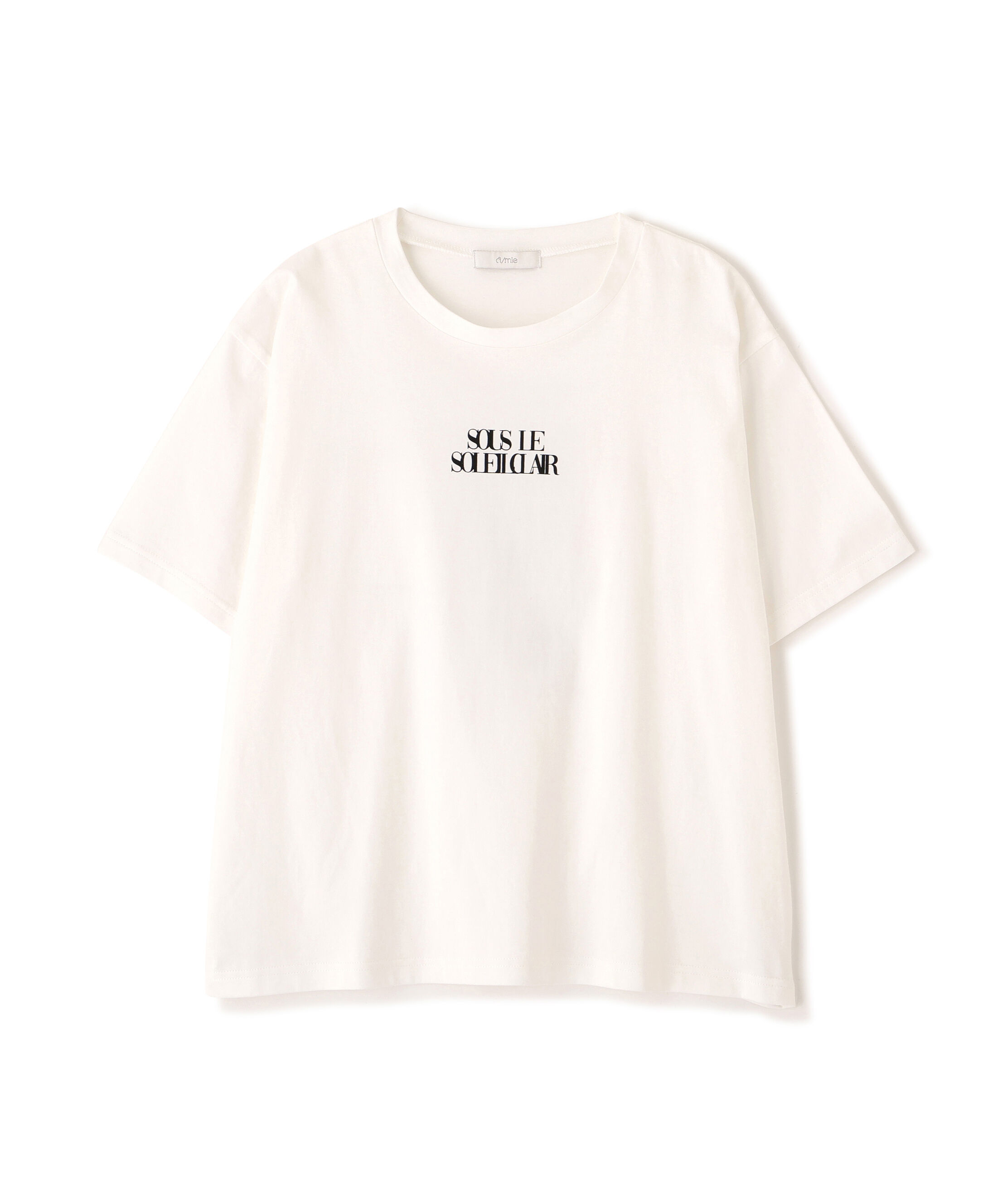 PROPORTION BODY DRESSING「〈a/mie〉フォトプリントT　26SS　」|Tシャツ・カットソー|