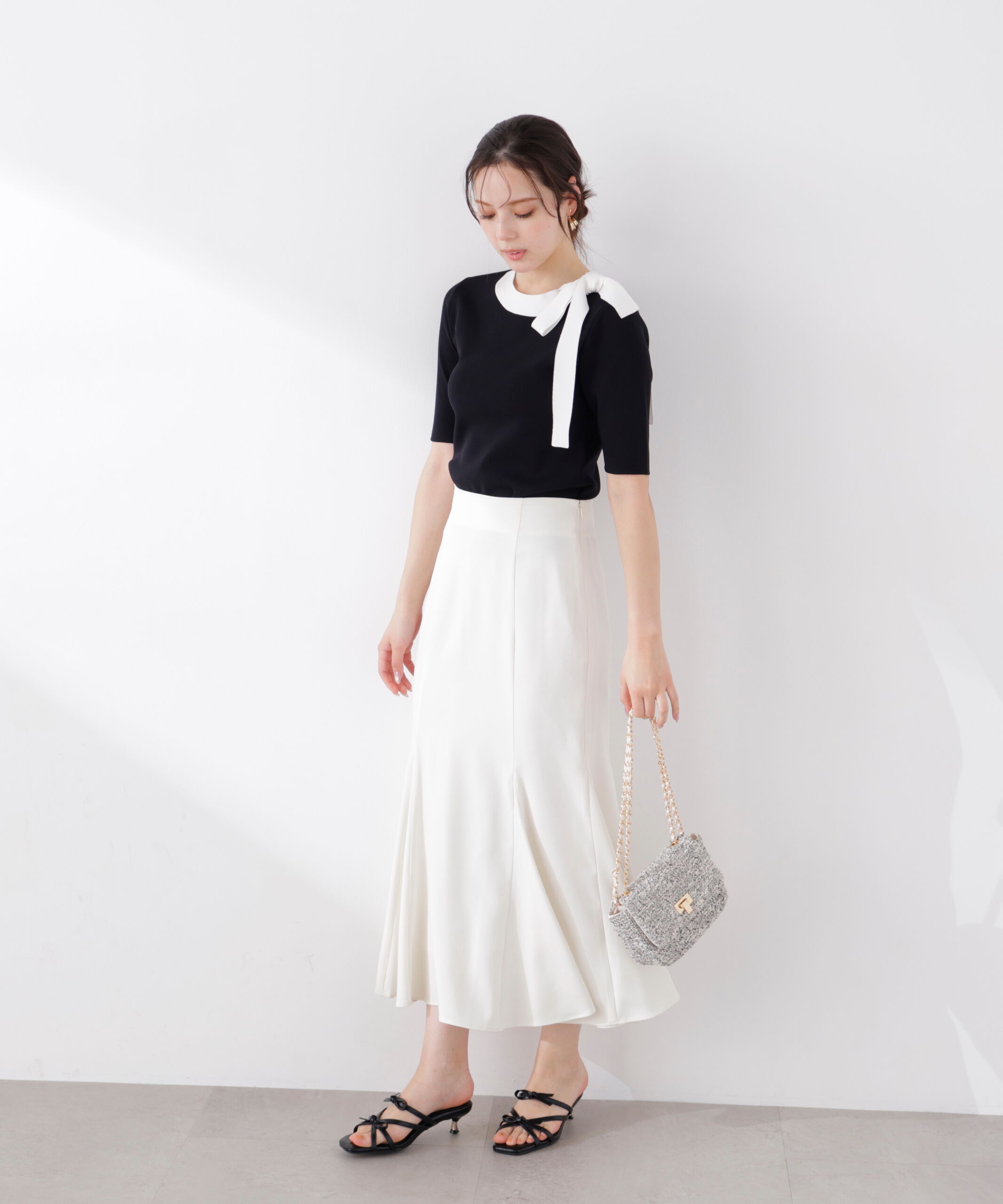 PROPORTION BODY DRESSING「＜ウォッシャブル＞ハイウエストマーメイドスカート　26SS」|スカート|