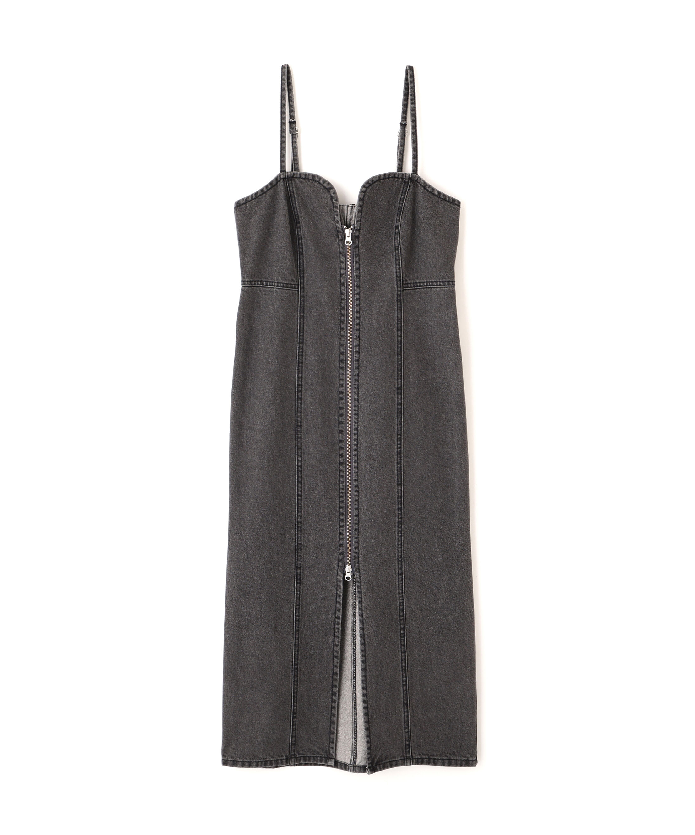 PROPORTION BODY DRESSING「〈a/mie〉デニムジャンスカ　26SS」|ワンピース|