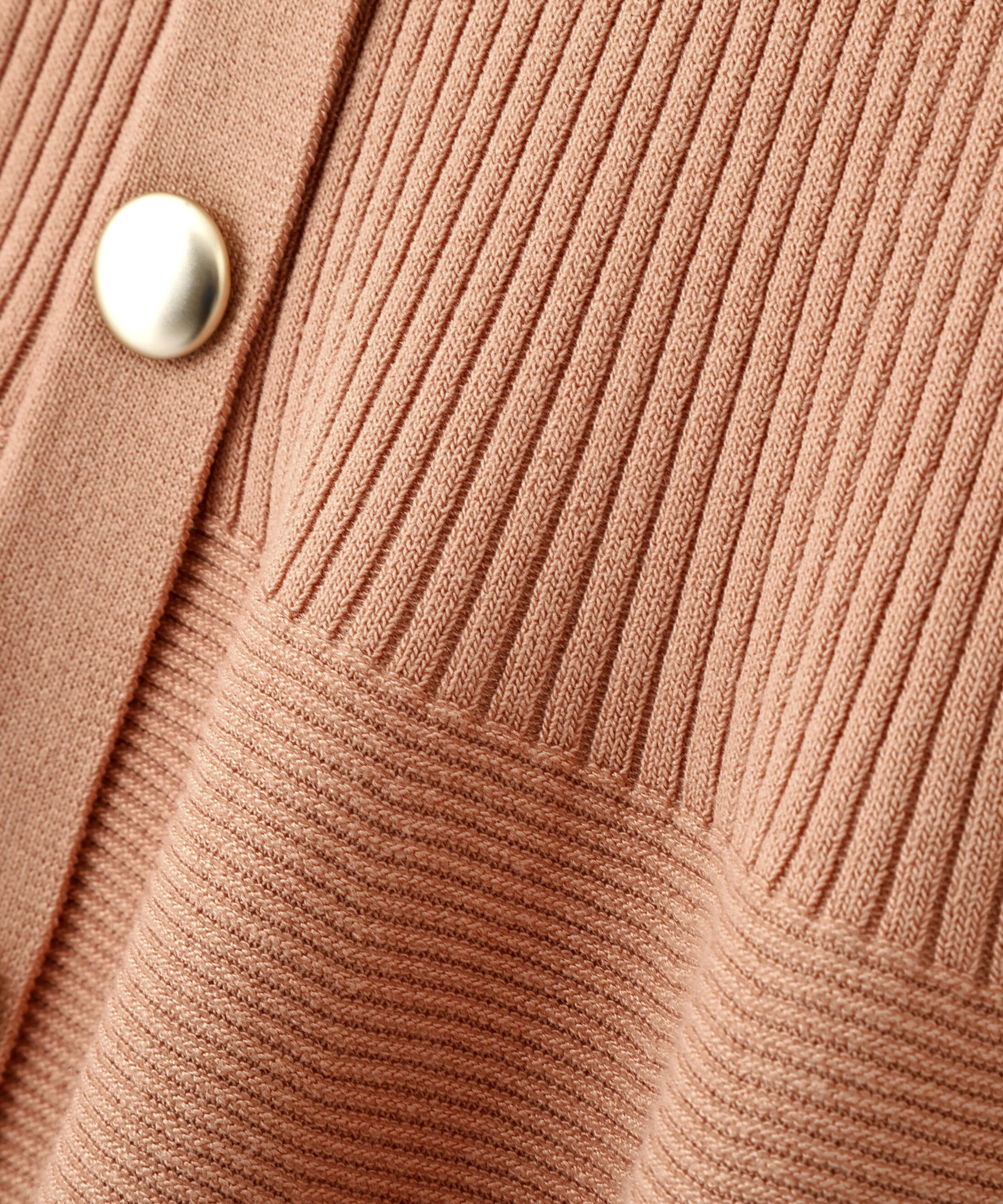 PROPORTION BODY DRESSING「部分シアーペプラムニット　26SS」|ニット・セーター|