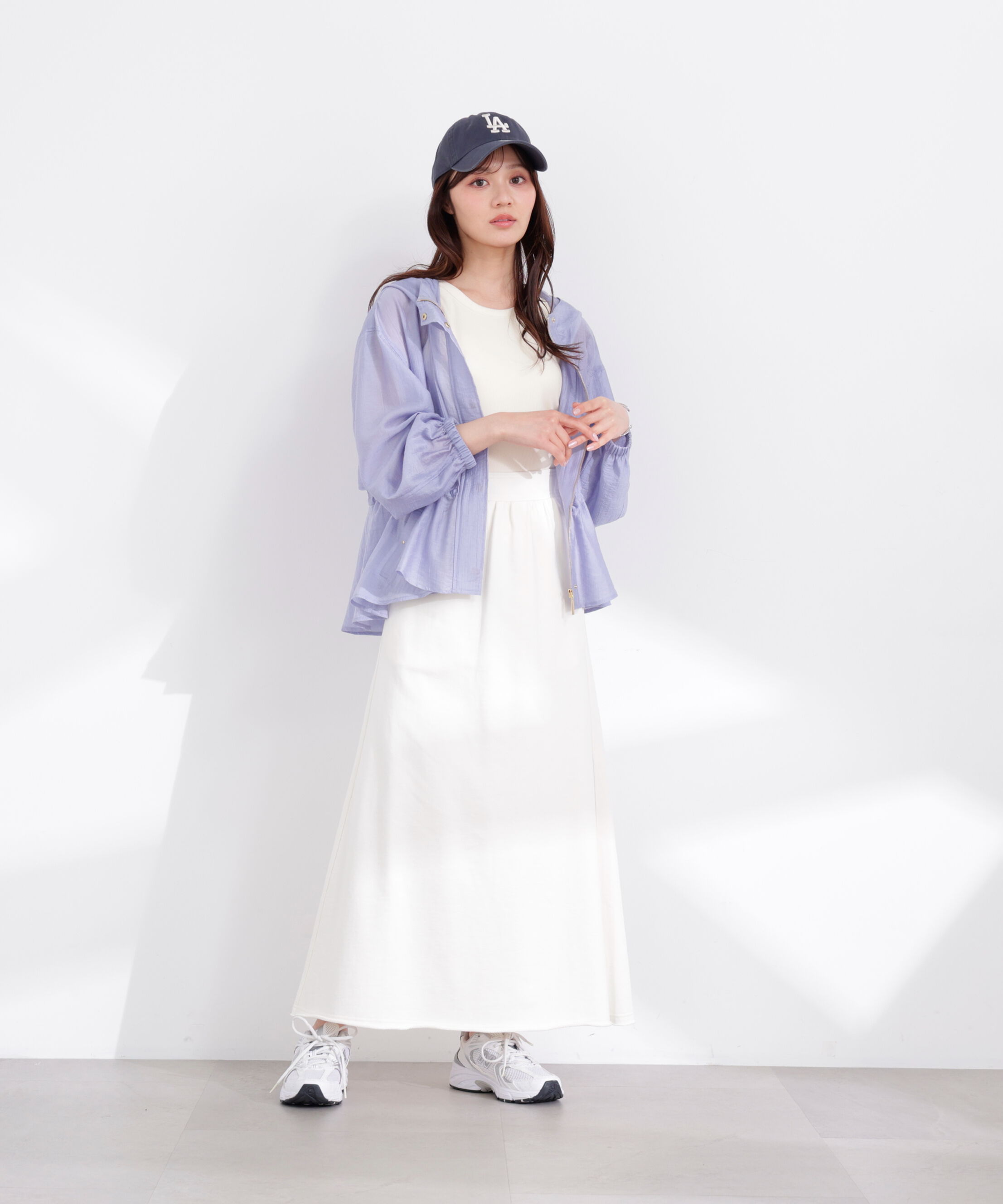 PROPORTION BODY DRESSING「シアーペプラムブルゾン 26SS」|ブルゾン・スタジャン|