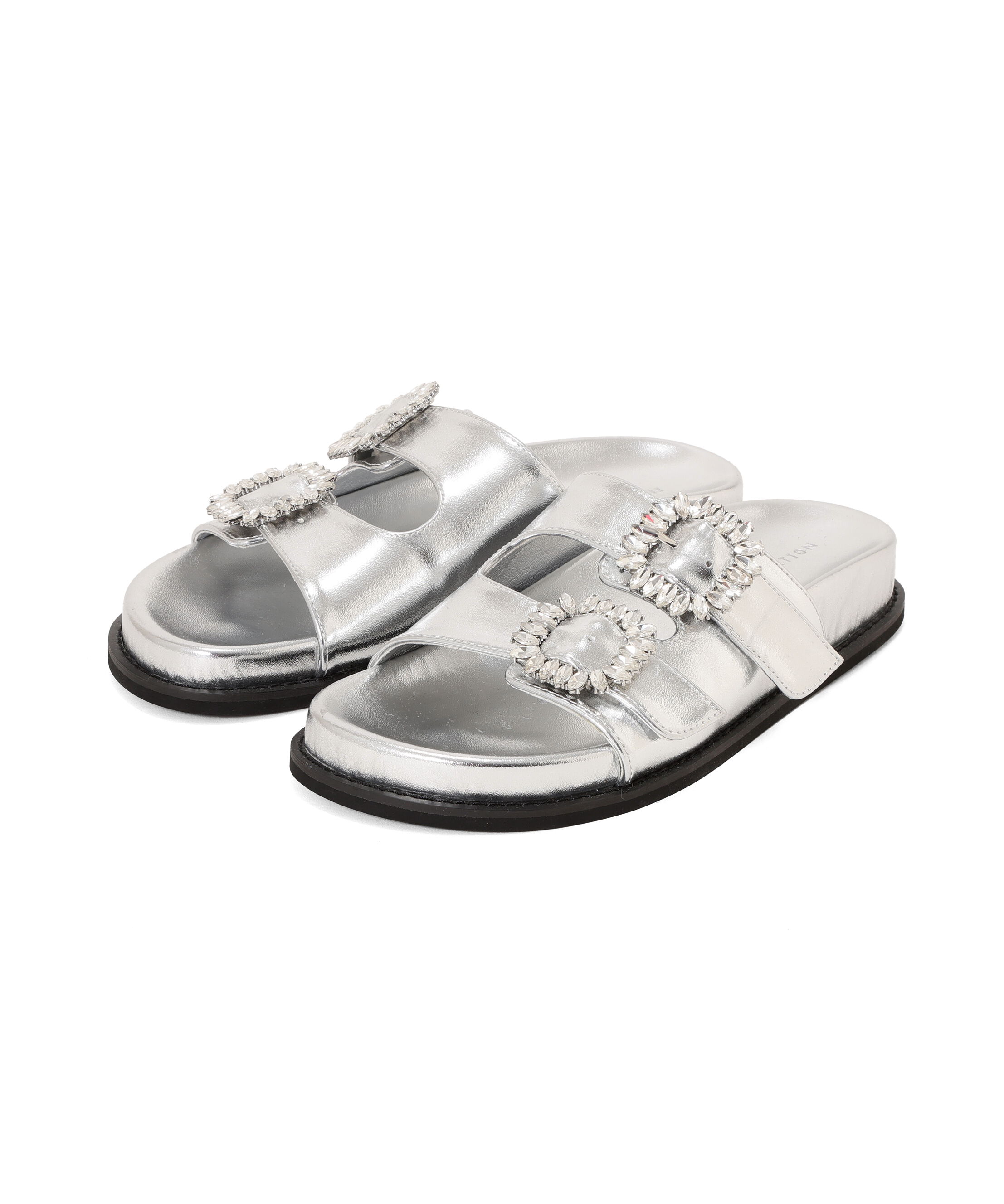 PROPORTION BODY DRESSING「ビジューサンダル」|その他|シルバー