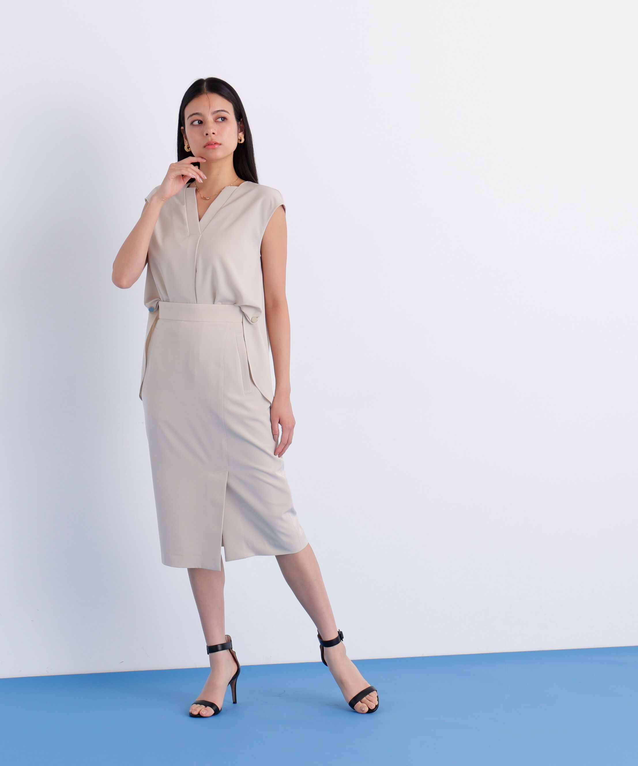  「セットアップＴブラウス」|シャツ・ブラウス|