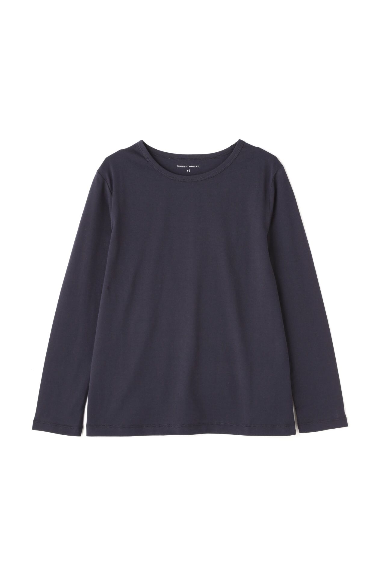  「オーガニック綿天竺長袖Ｔシャツ」|Tシャツ・カットソー|