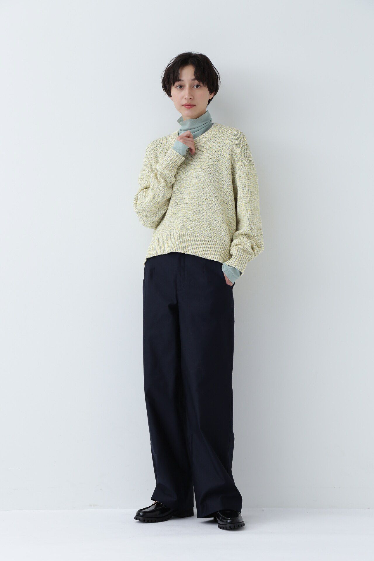  「◆カラーミックスニット」|ニット・セーター|